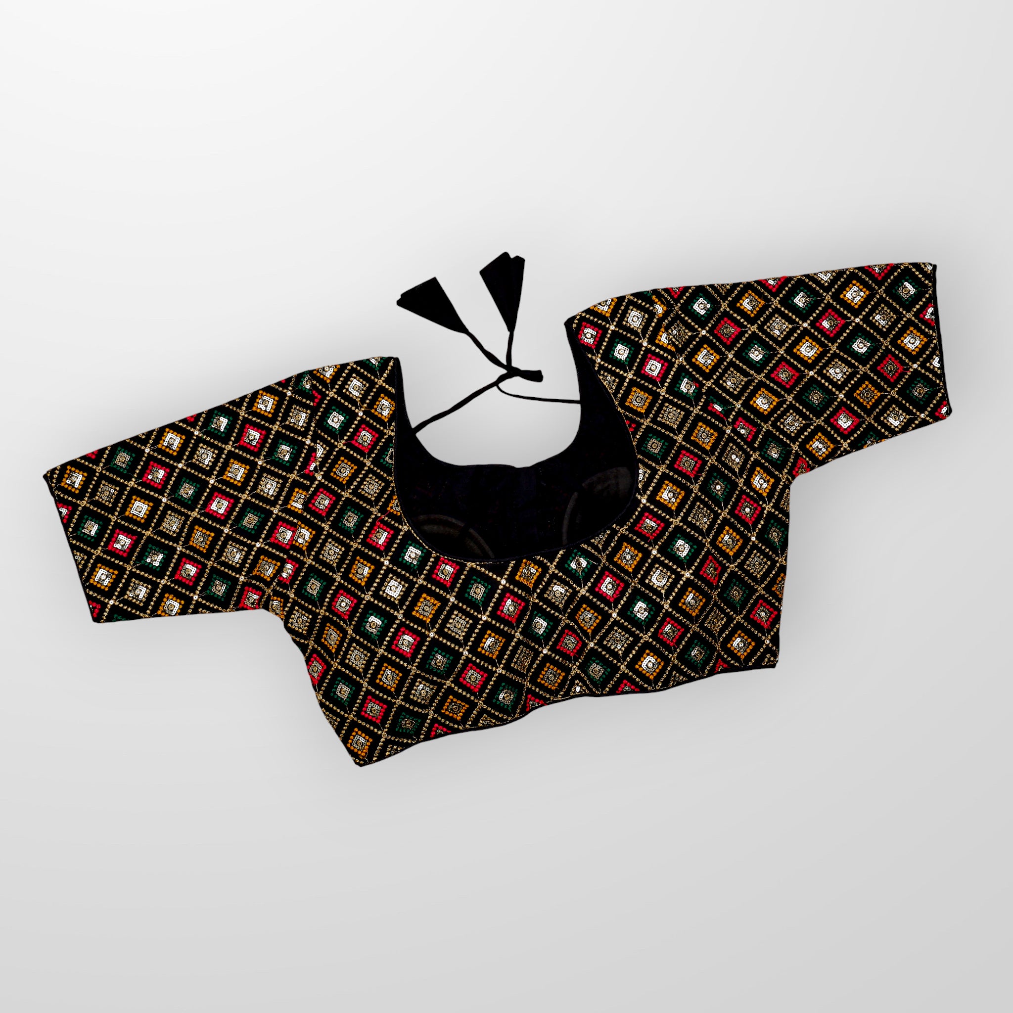 Silk Embroidered Readymade Blouse