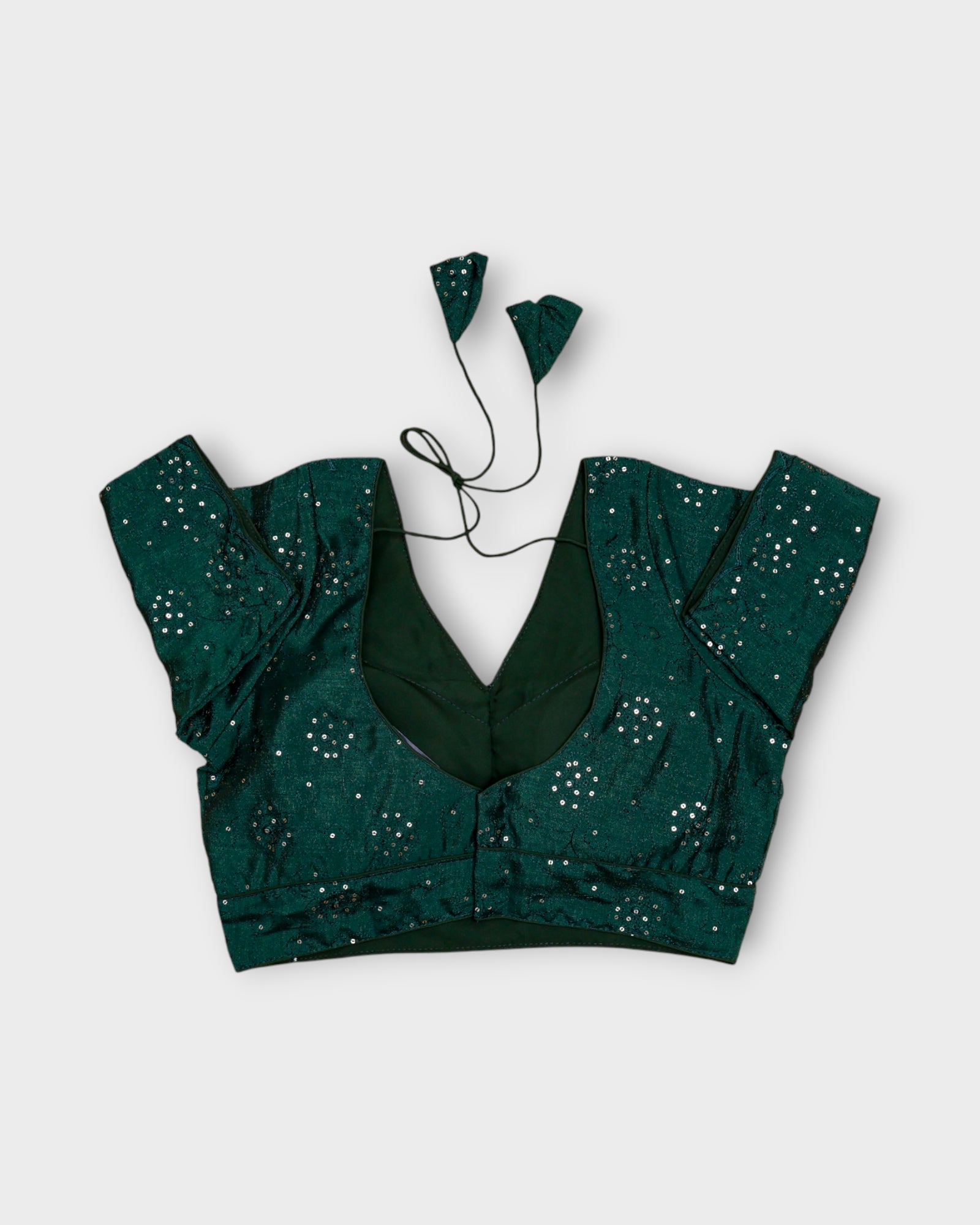 Silk Serenity Solid Color Readymade Blouse