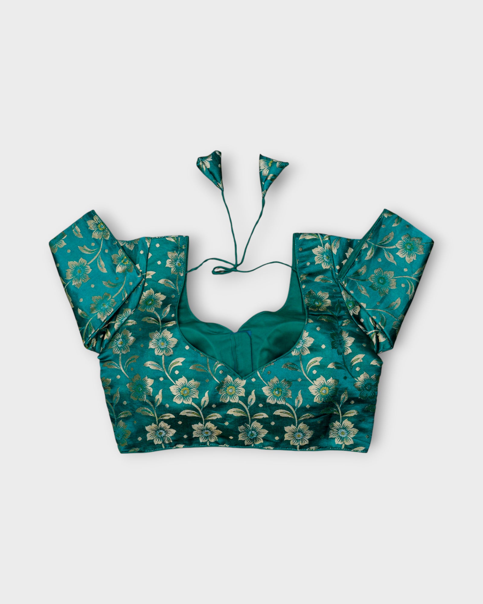 Dola Silk Woven Readymade Blouse