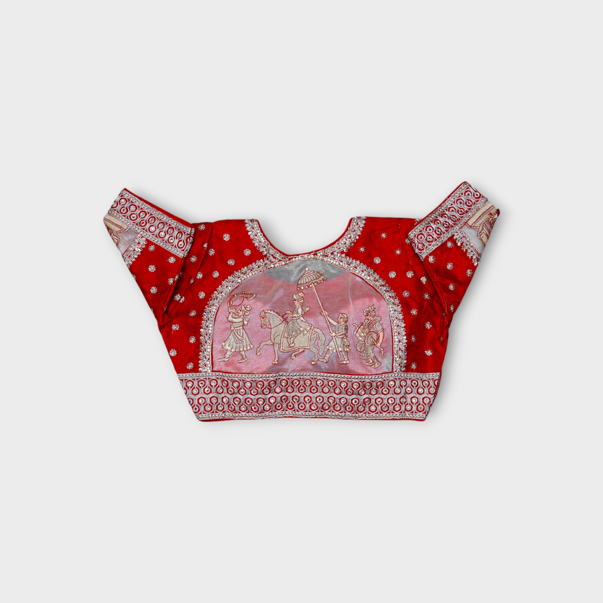 Phantom Silk U Neck Readymade Blouse