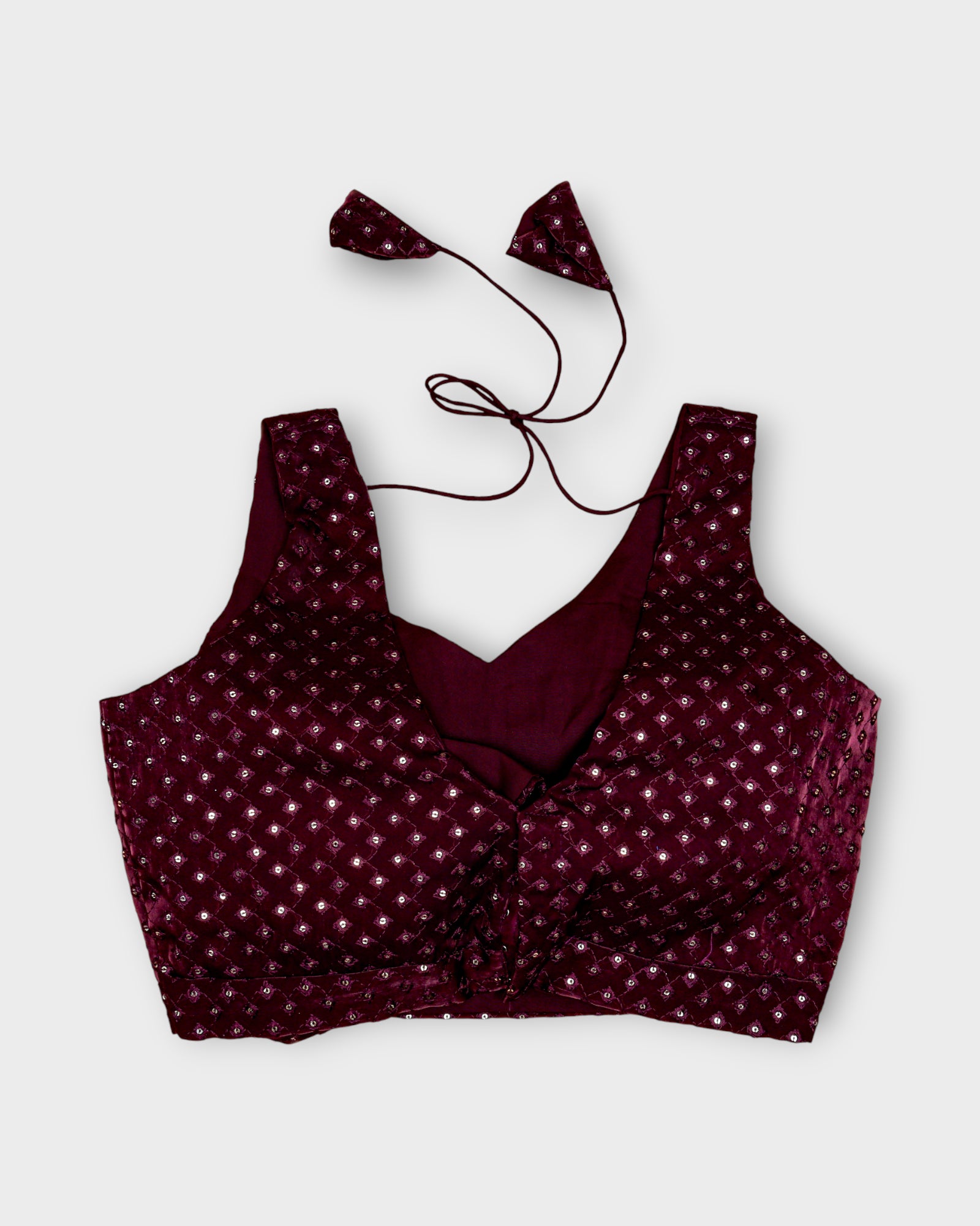 Silk V Neck Blouse Tradition Meets Modern Comfort