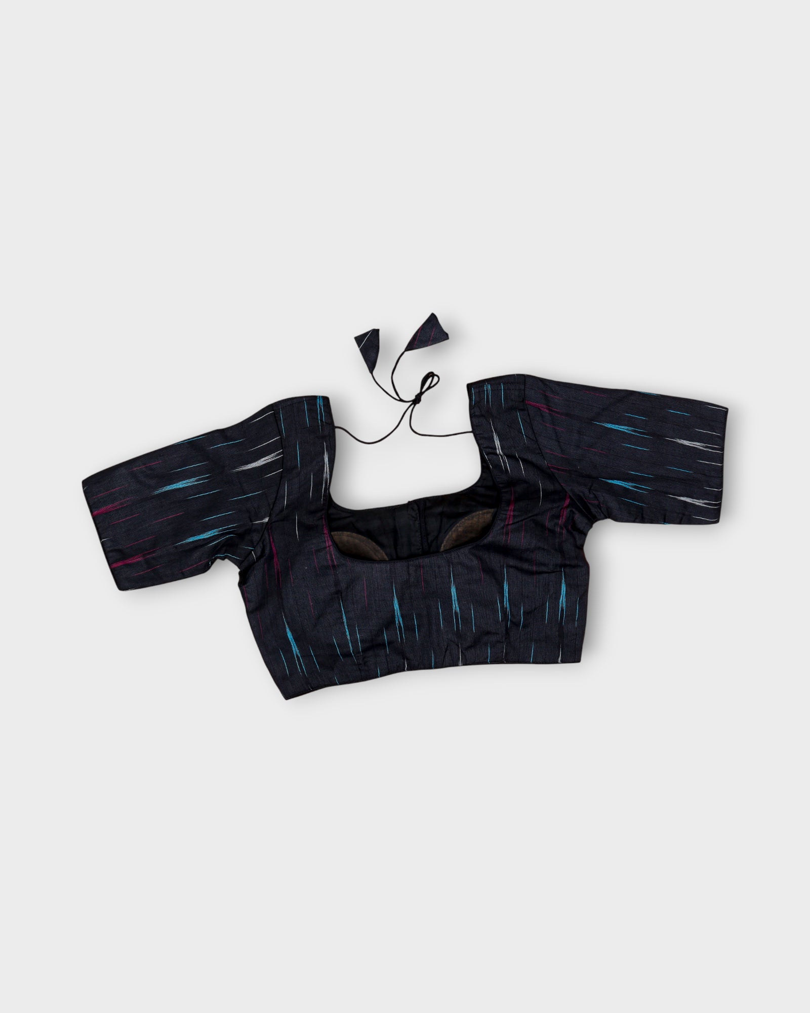 Cotton Deep Back Design Readymade Blouse