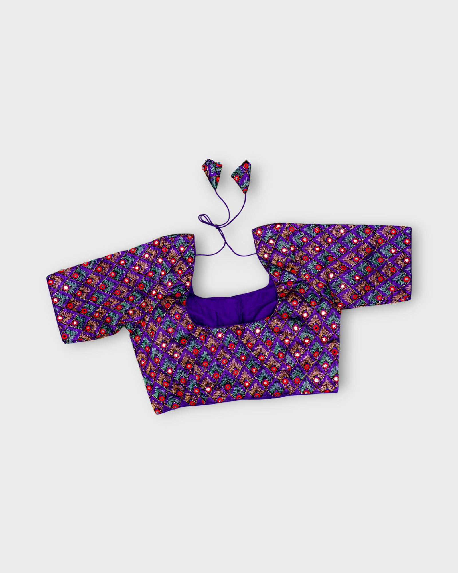Raw Silk Modern Fit Readymade Blouse