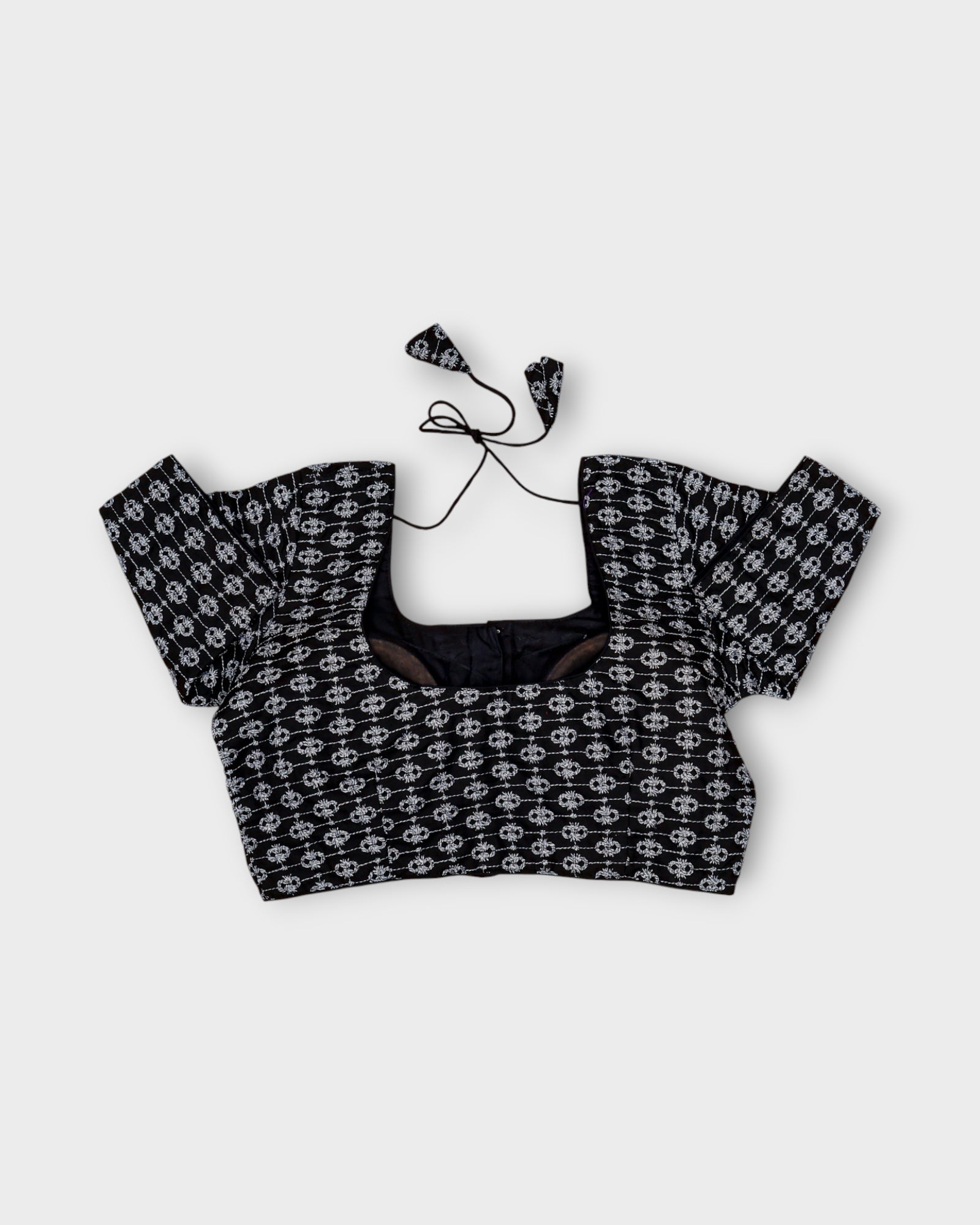 Cotton Back Design Readymade Blouse