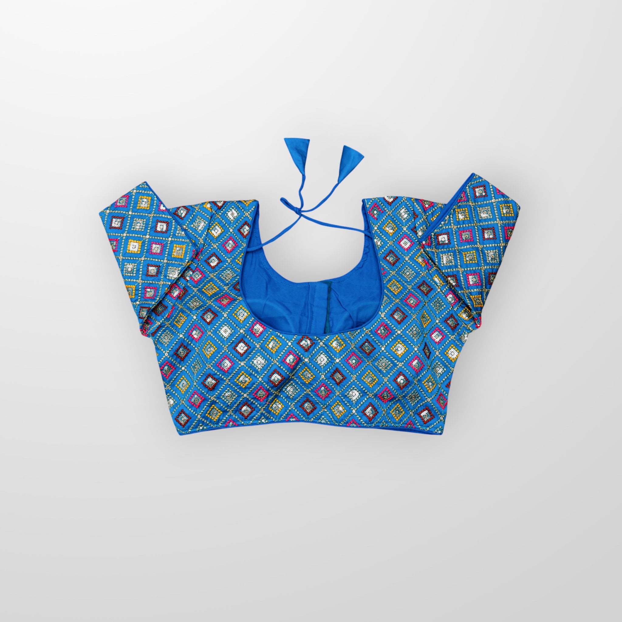 Silk Embroidered Readymade Blouse