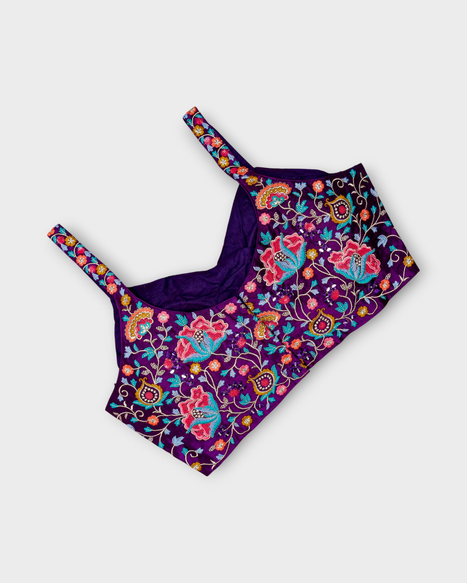 Chic Cosmos Silk Blouse Effortless Style Awaits