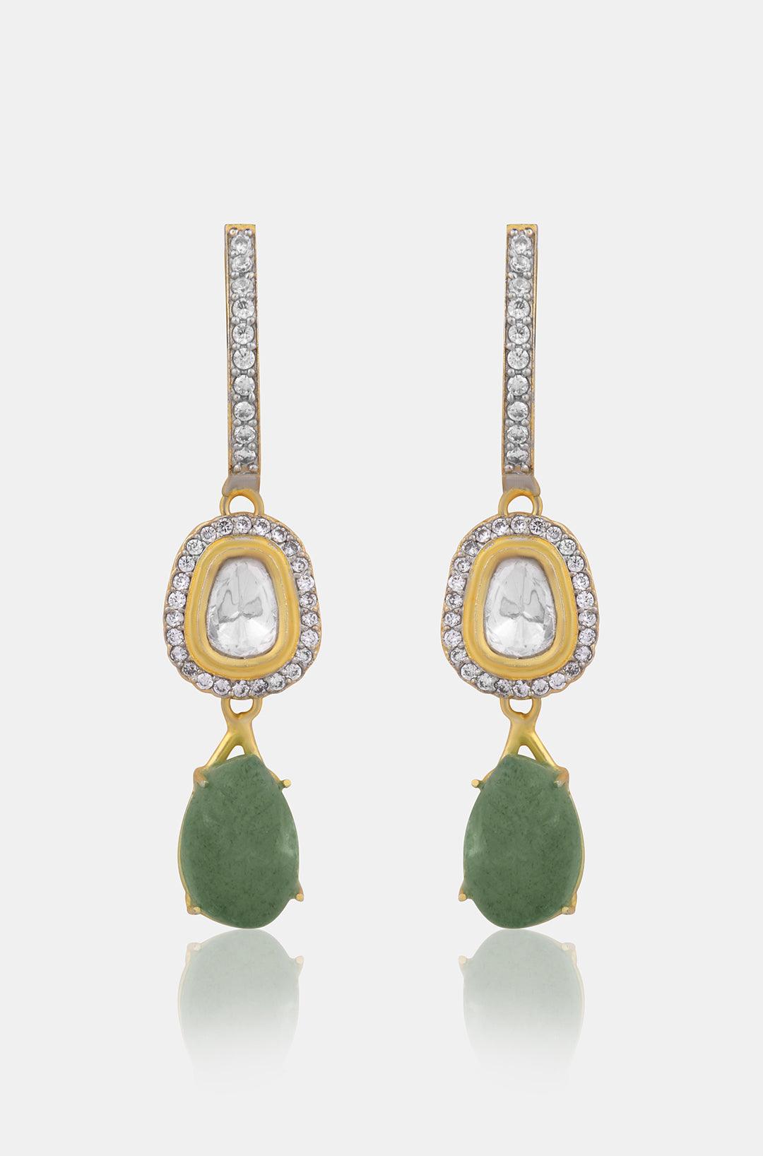 Fresh Mint Polki Set - Dyulokha