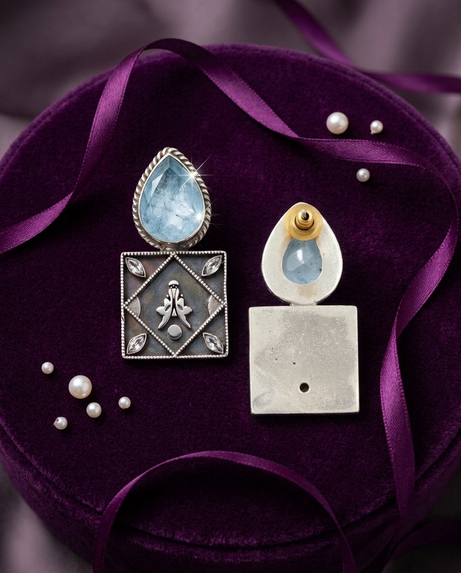 Blue Allure Earrings