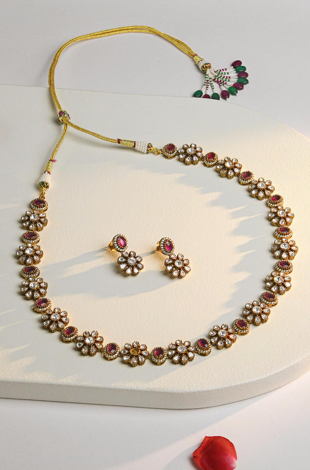 Crimson Victorian Splendor Set - Dyulokha