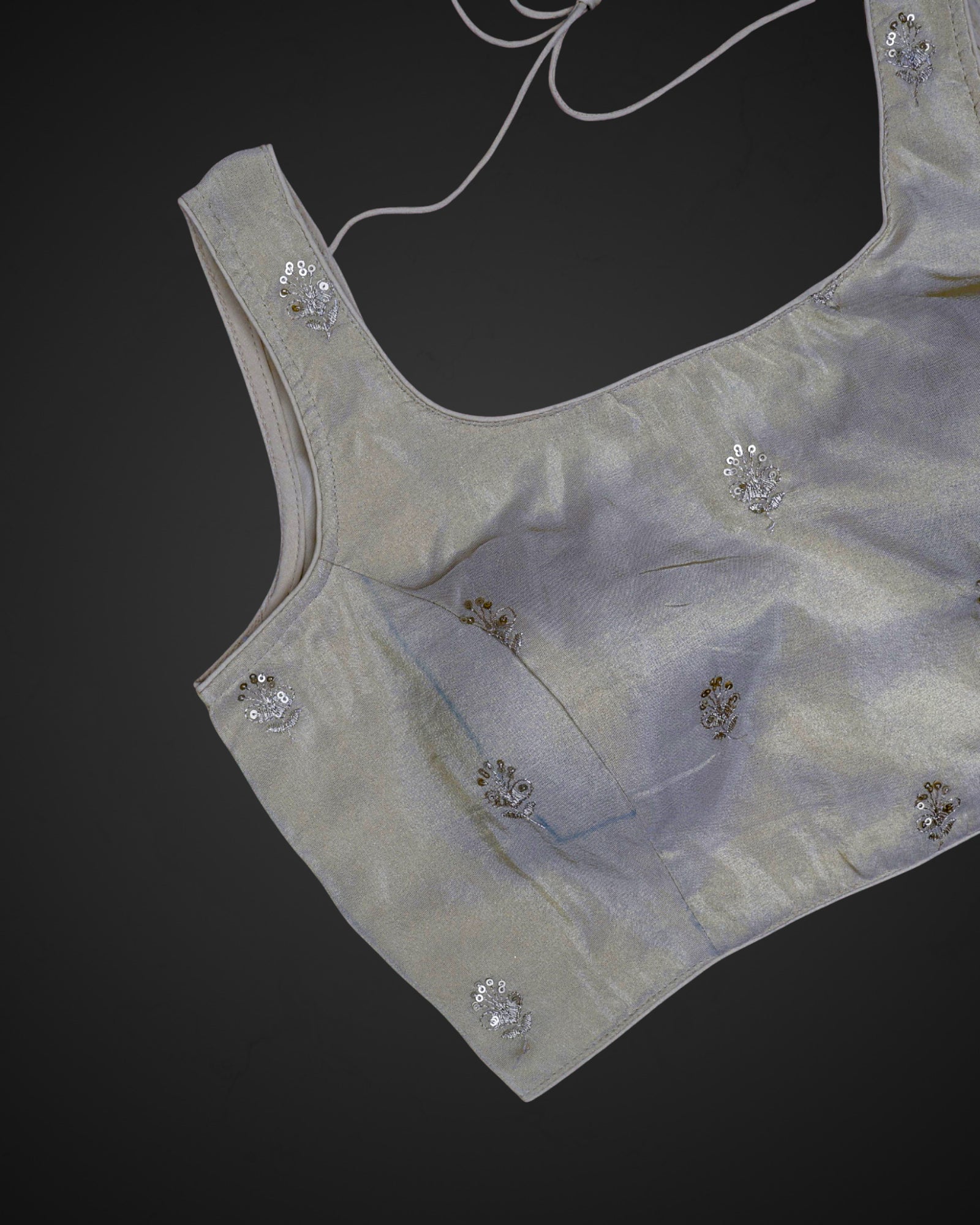 Cotton U Neck Blouse