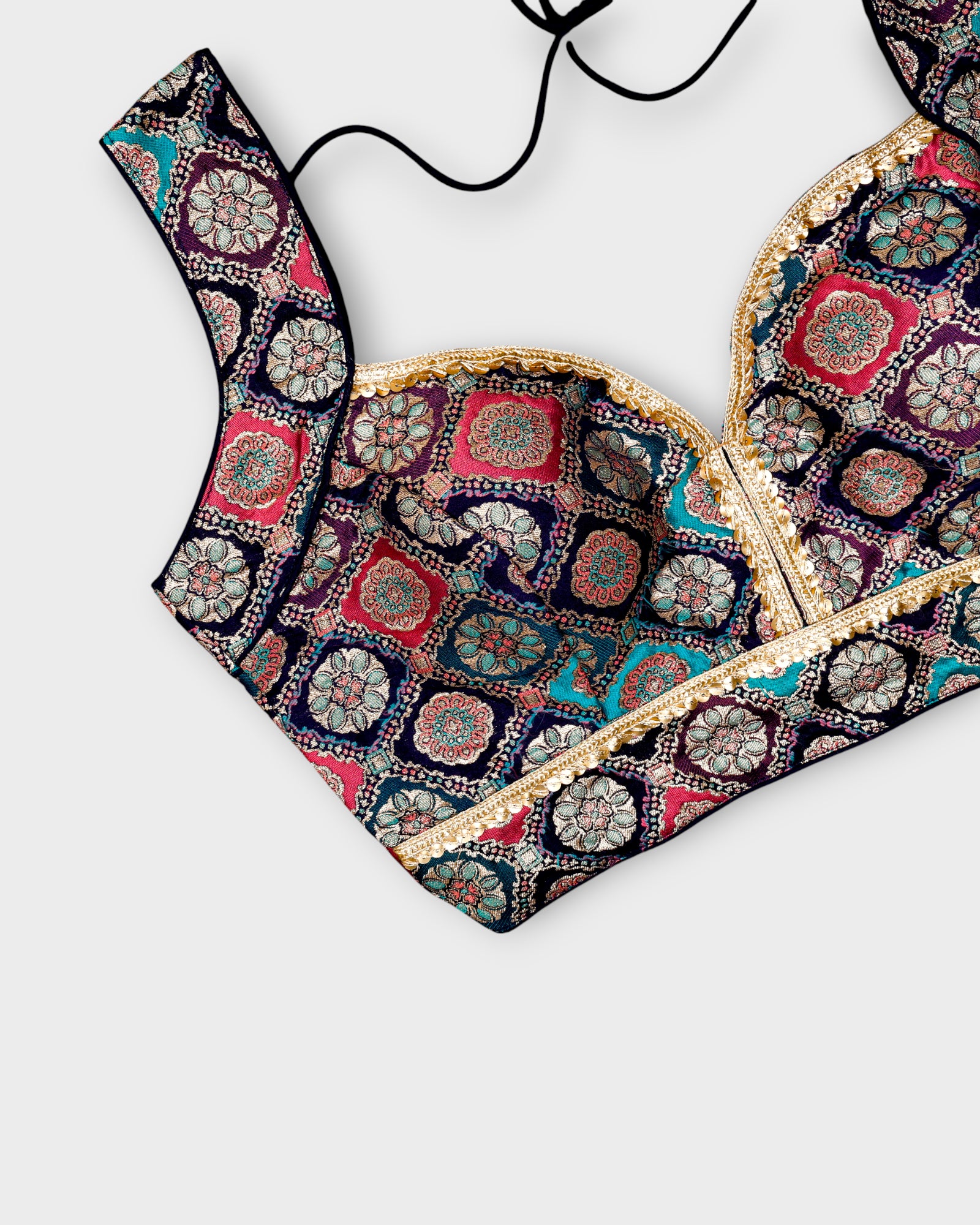 Jacquard Woven Readymade Blouse