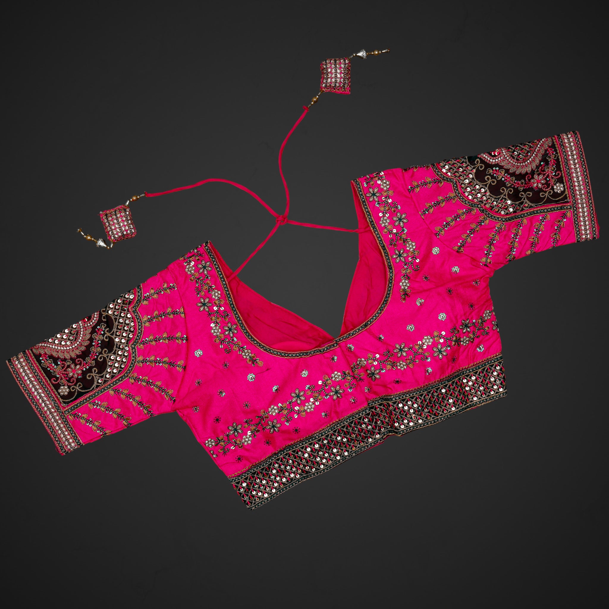 Revamp Your Style Phantom Silk V Neck Blouse