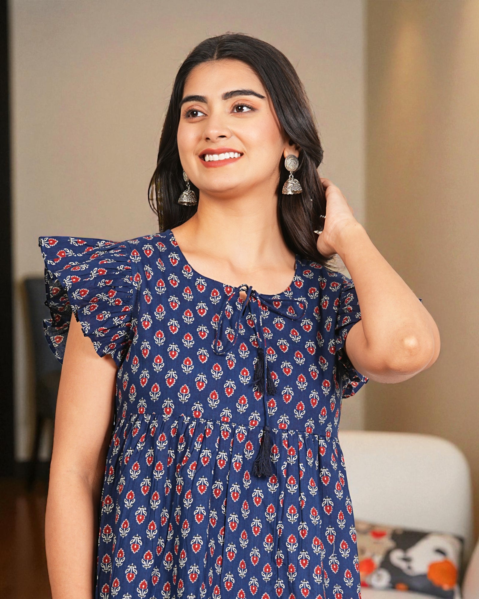 Floral Printed Cotton Dupatta