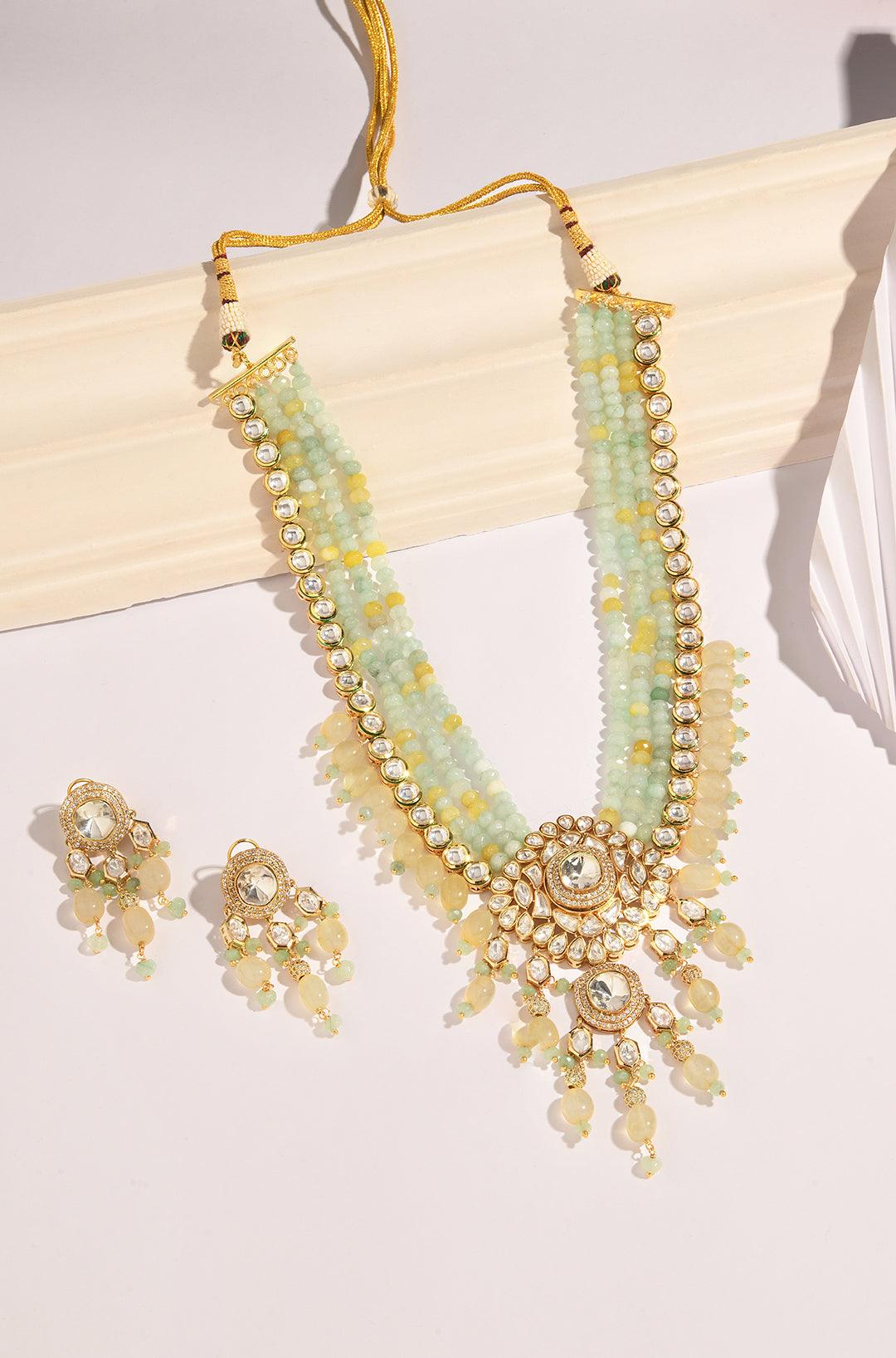 Rich Tapestry Multicolor Necklace Set - Dyulokha