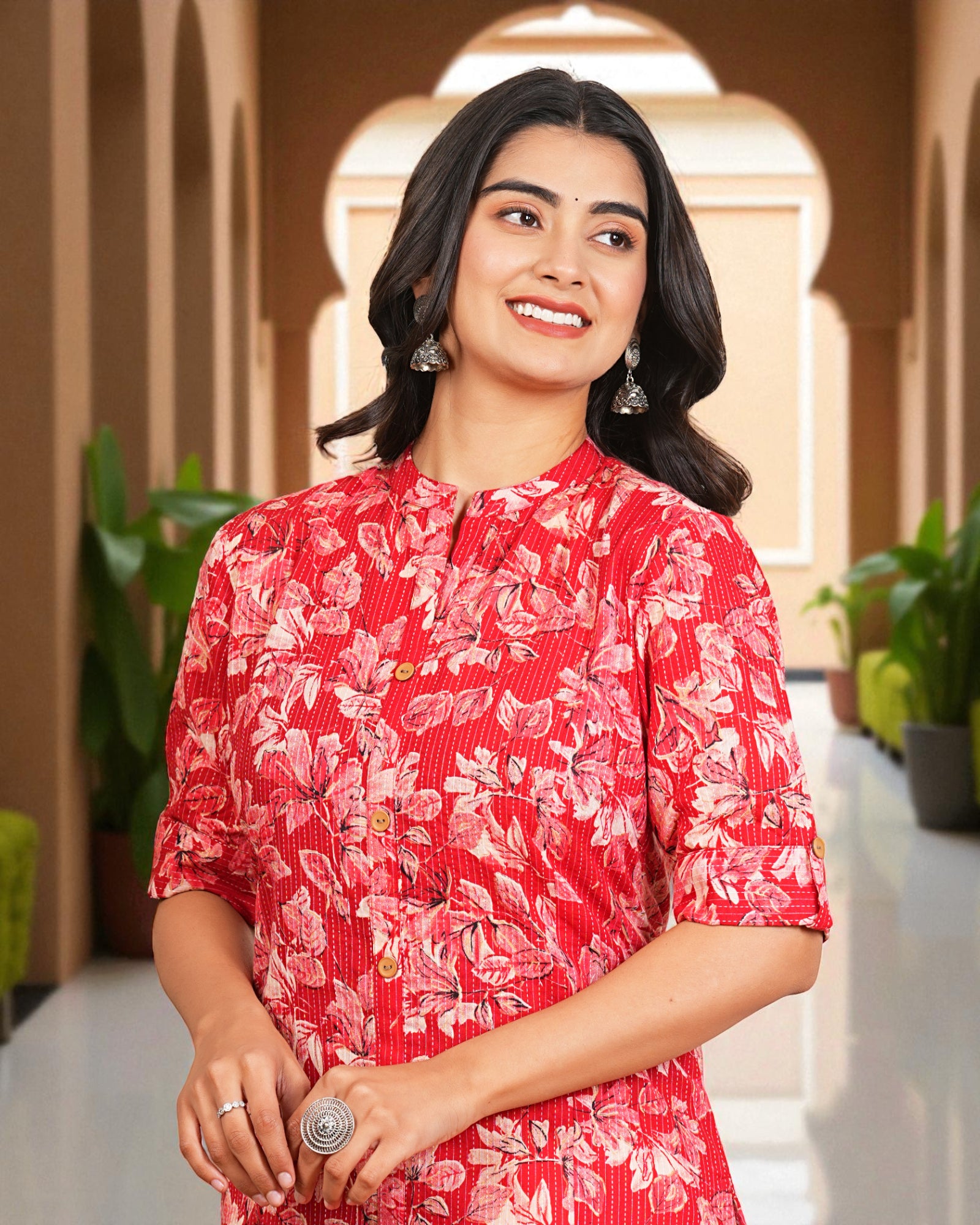 Cotton Kurta With Comfortable Fit
