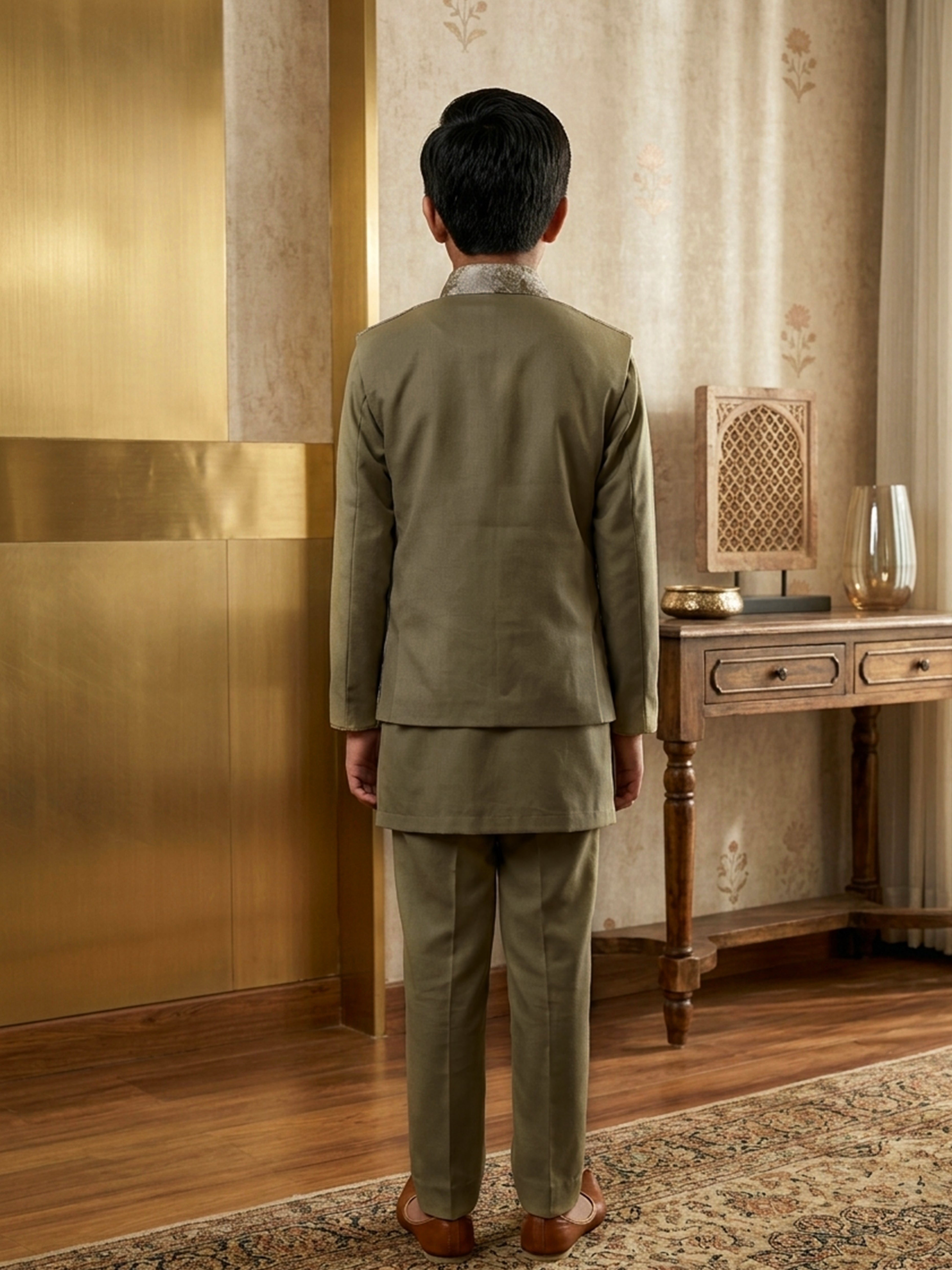 Unveil Tradition Embroidered Modi Suits