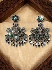 Graceful Peacock Danglers
