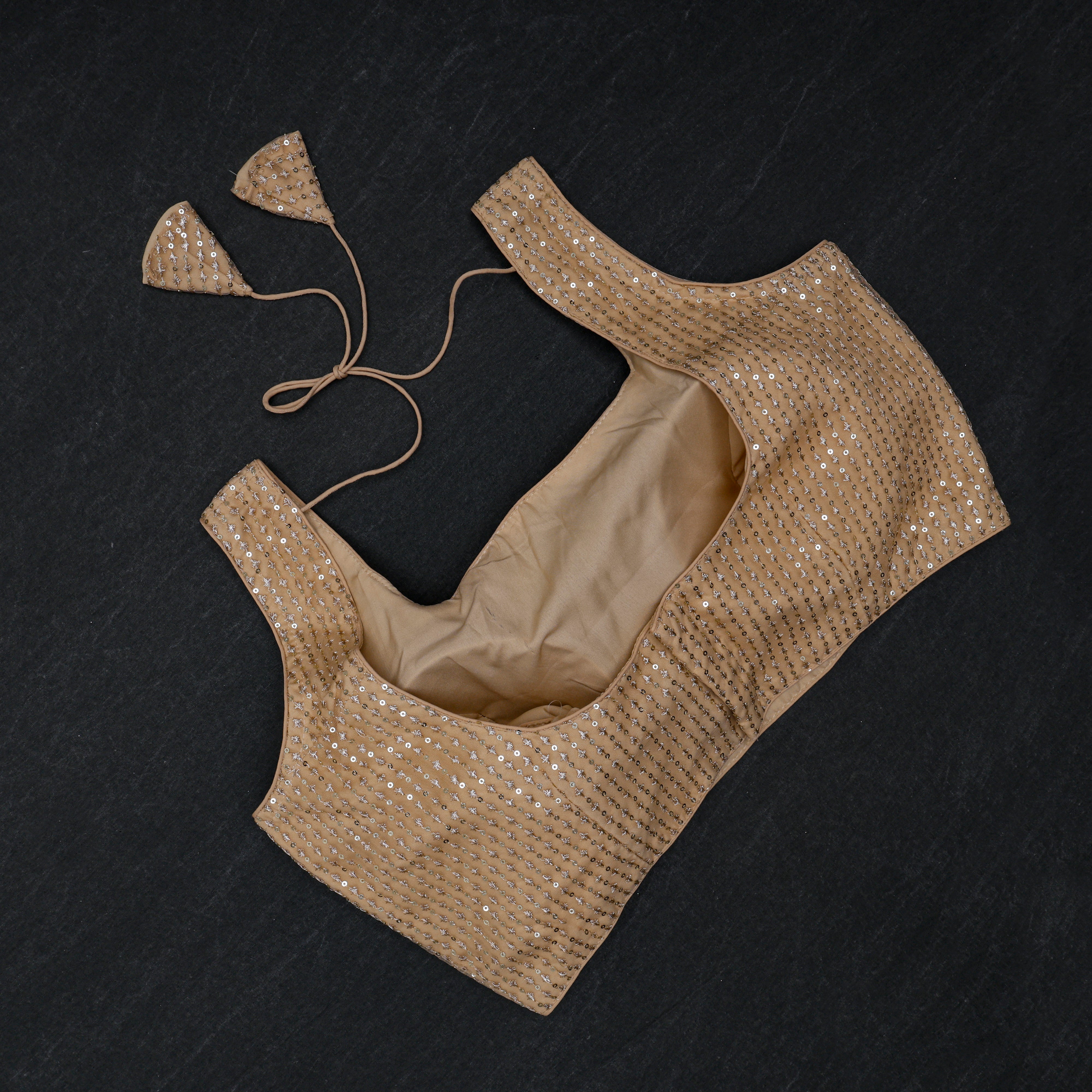 Embroidered Cotton Square Neck Readymade Blouse