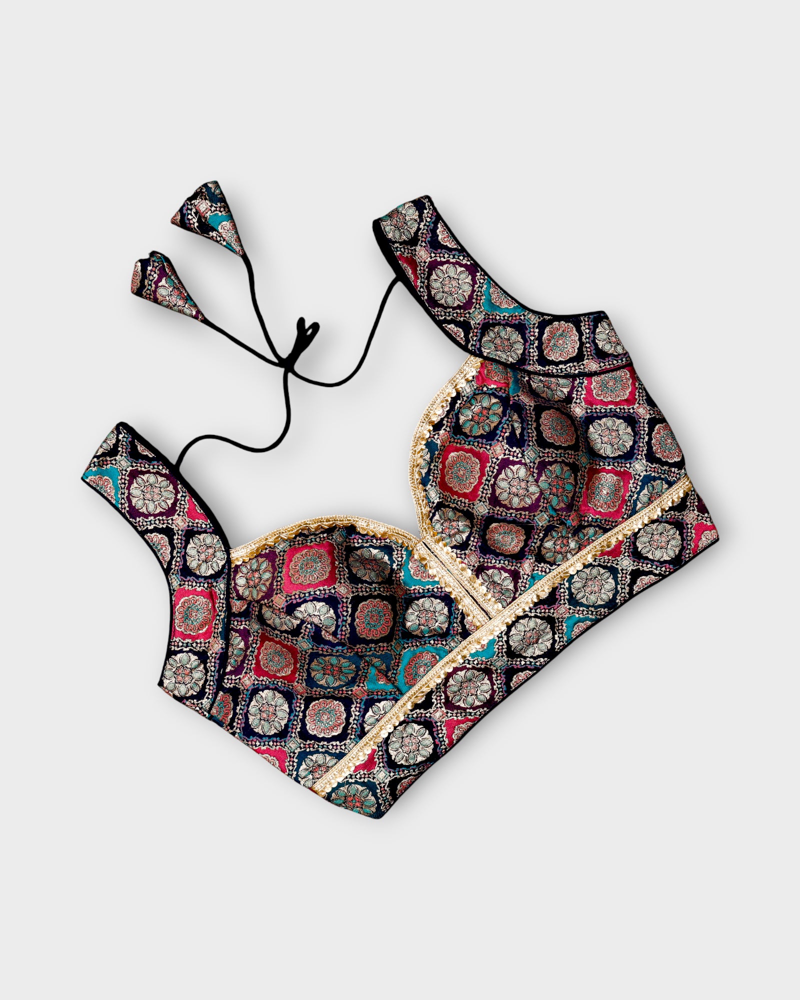 Jacquard Woven Readymade Blouse
