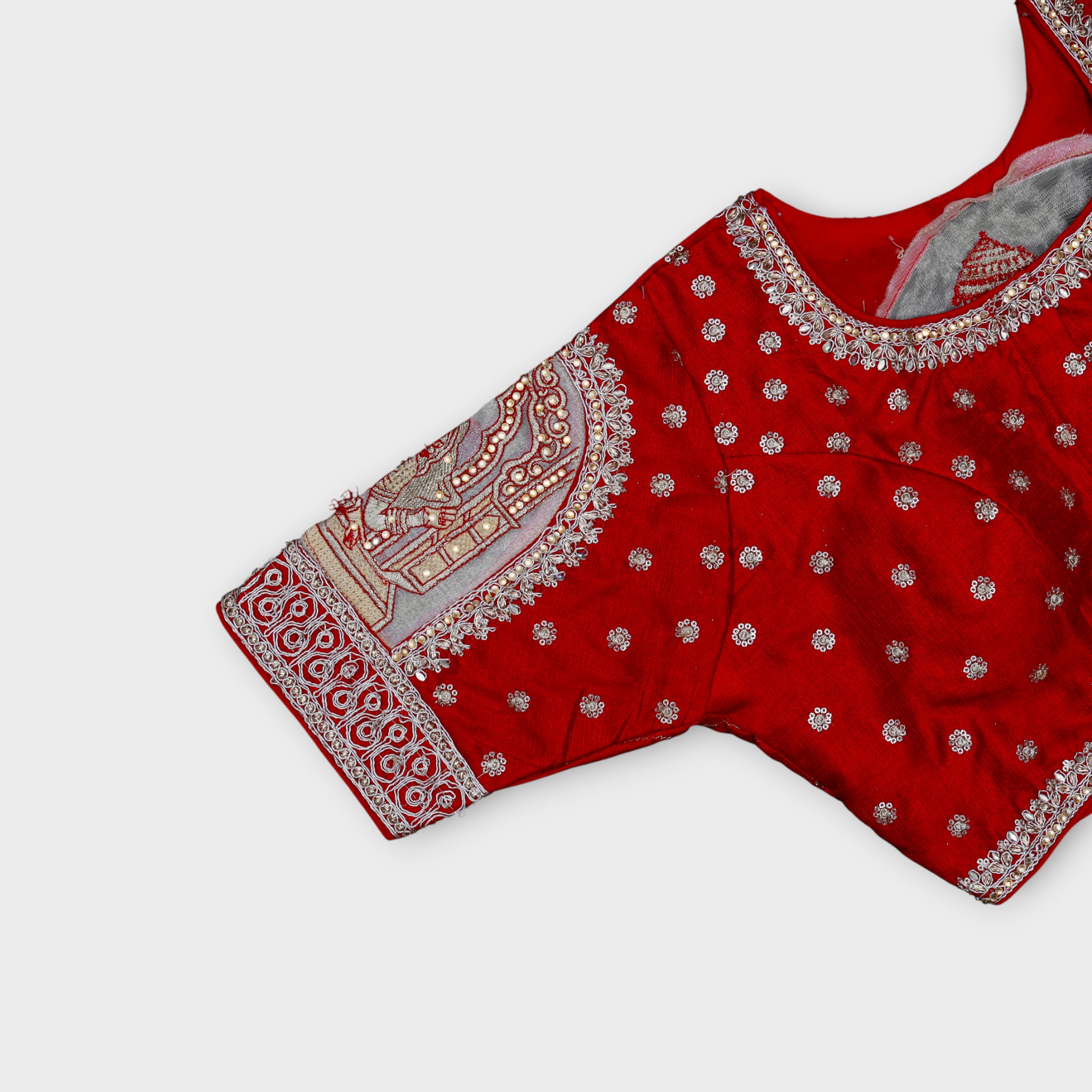 Phantom Silk U Neck Readymade Blouse