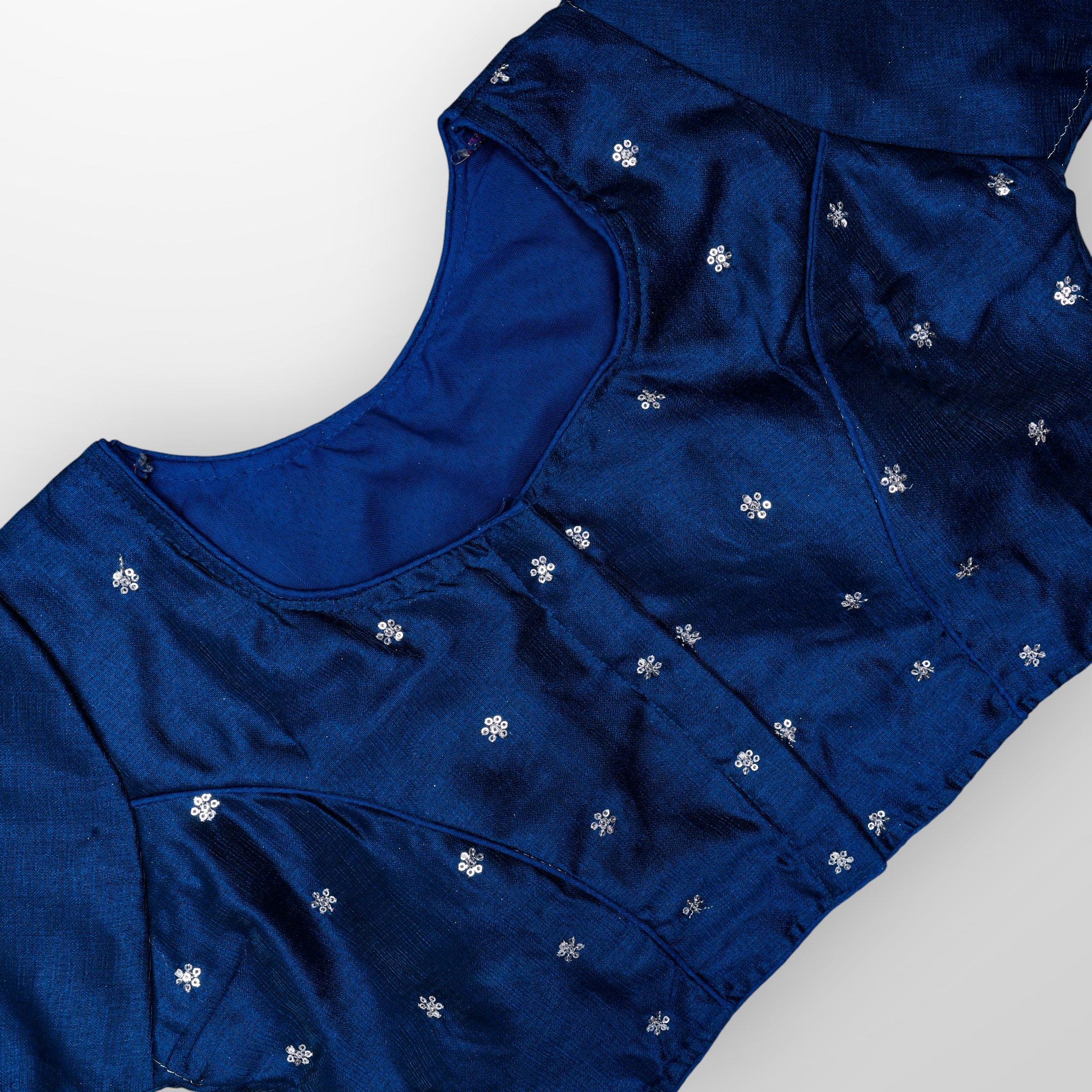 Sequined Phantom Silk Blouse
