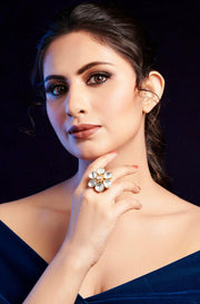 Polki Brilliance Ring - Dyulokha
