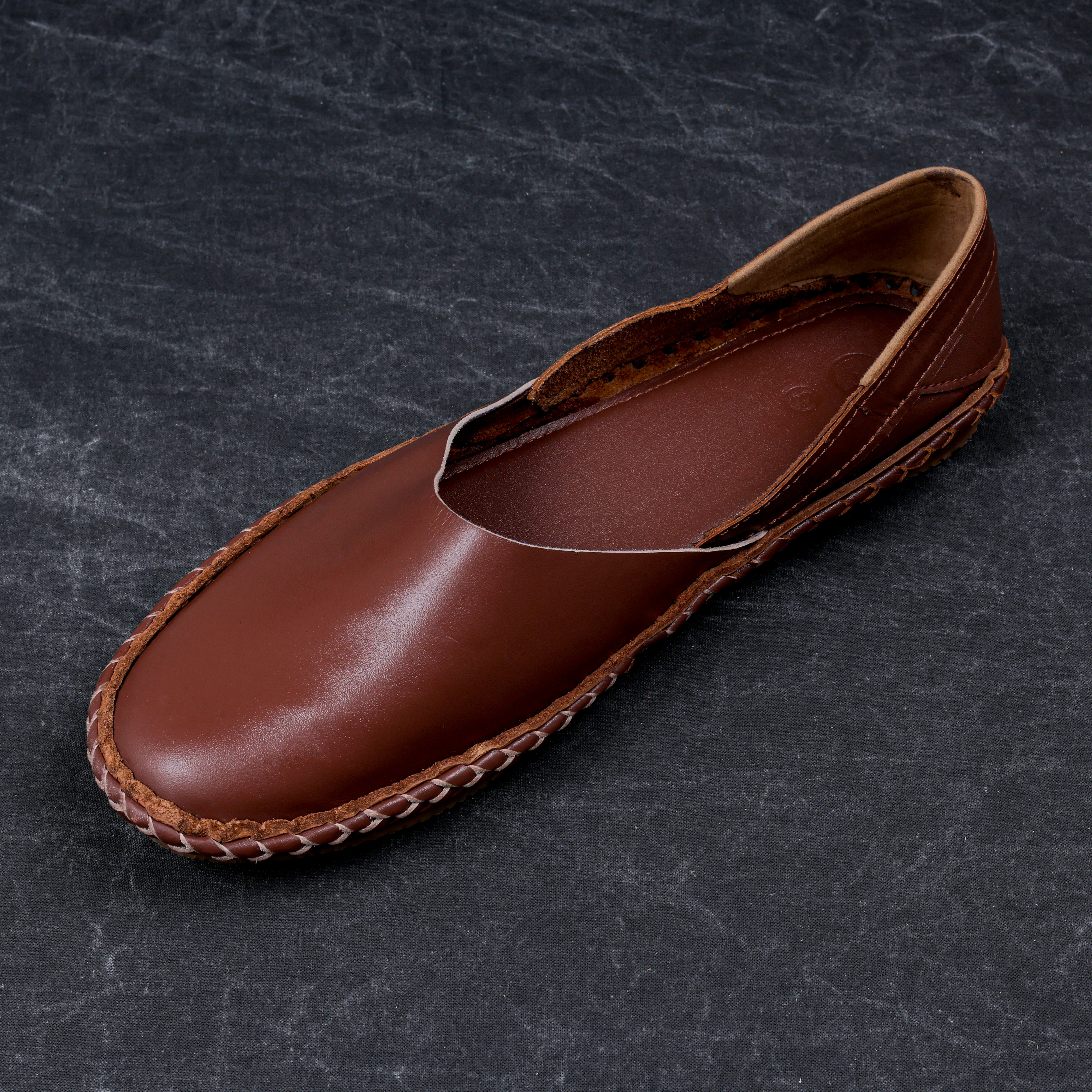 Brown Handcrafted Leather Jutti