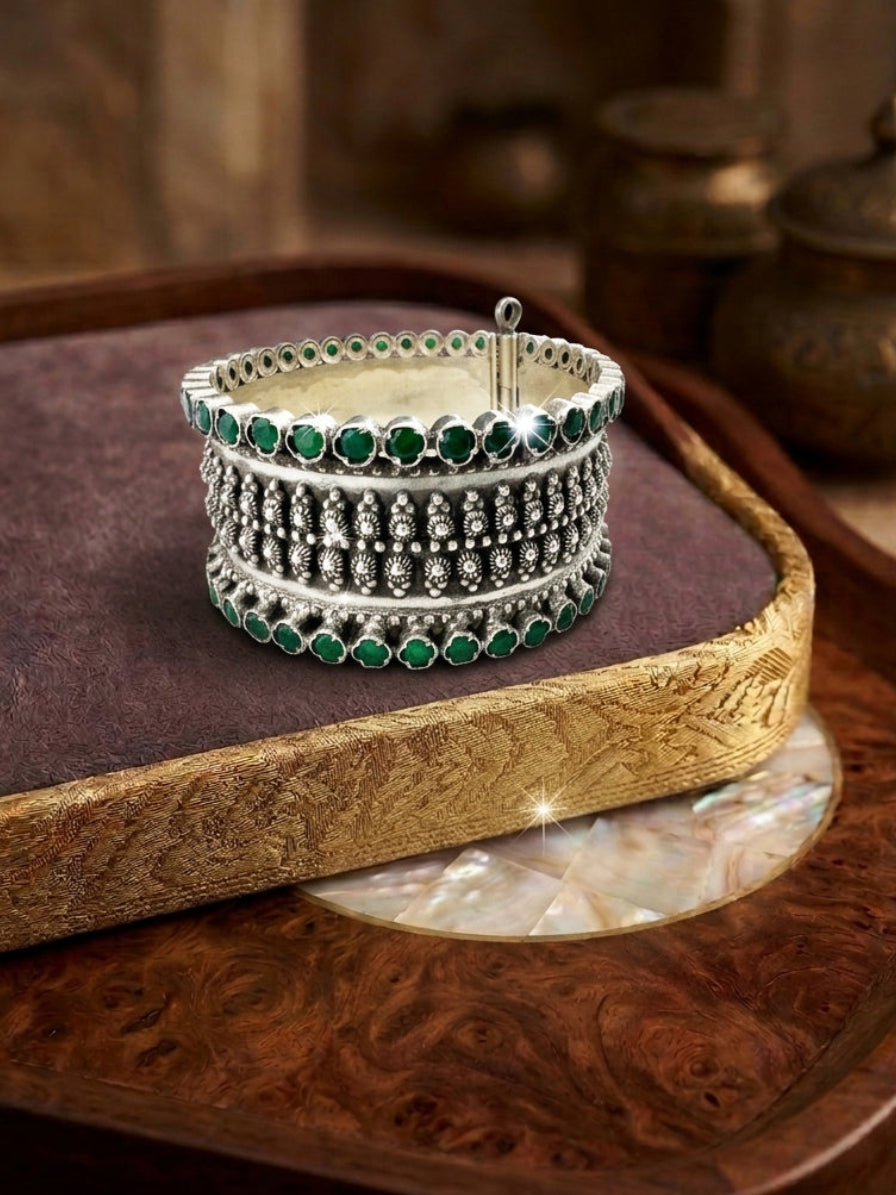 Green Horizon Bangle