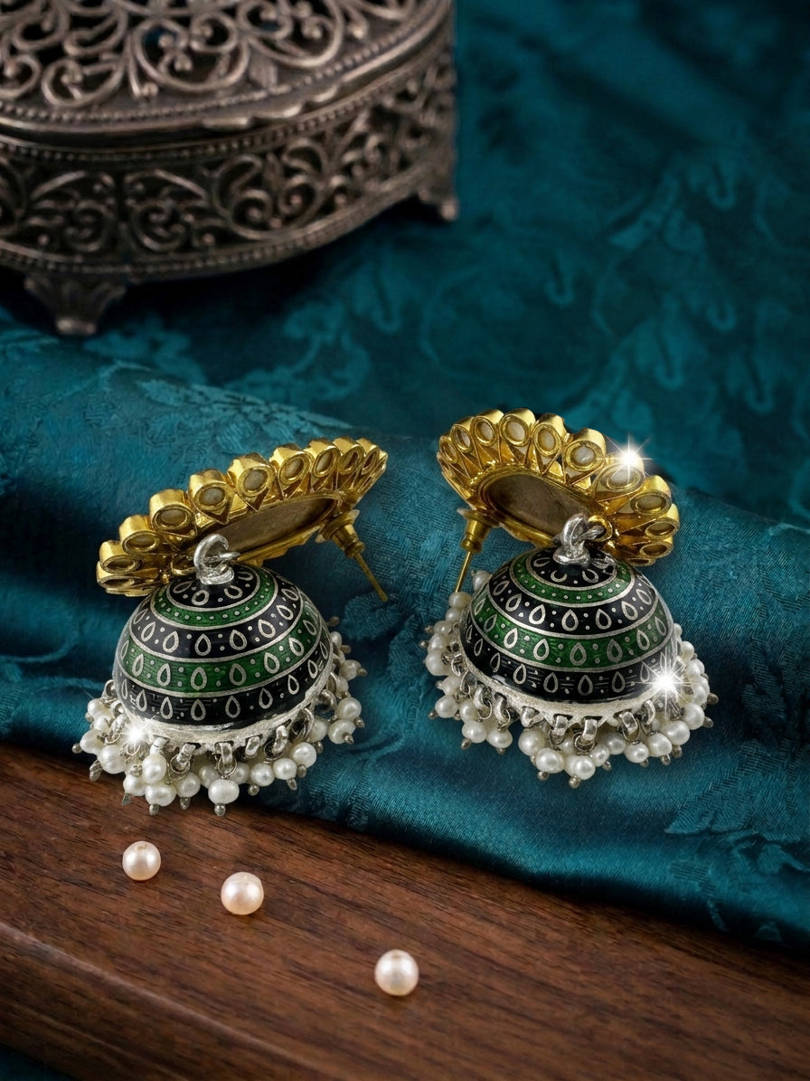 Heritage Gleam Jhumkas