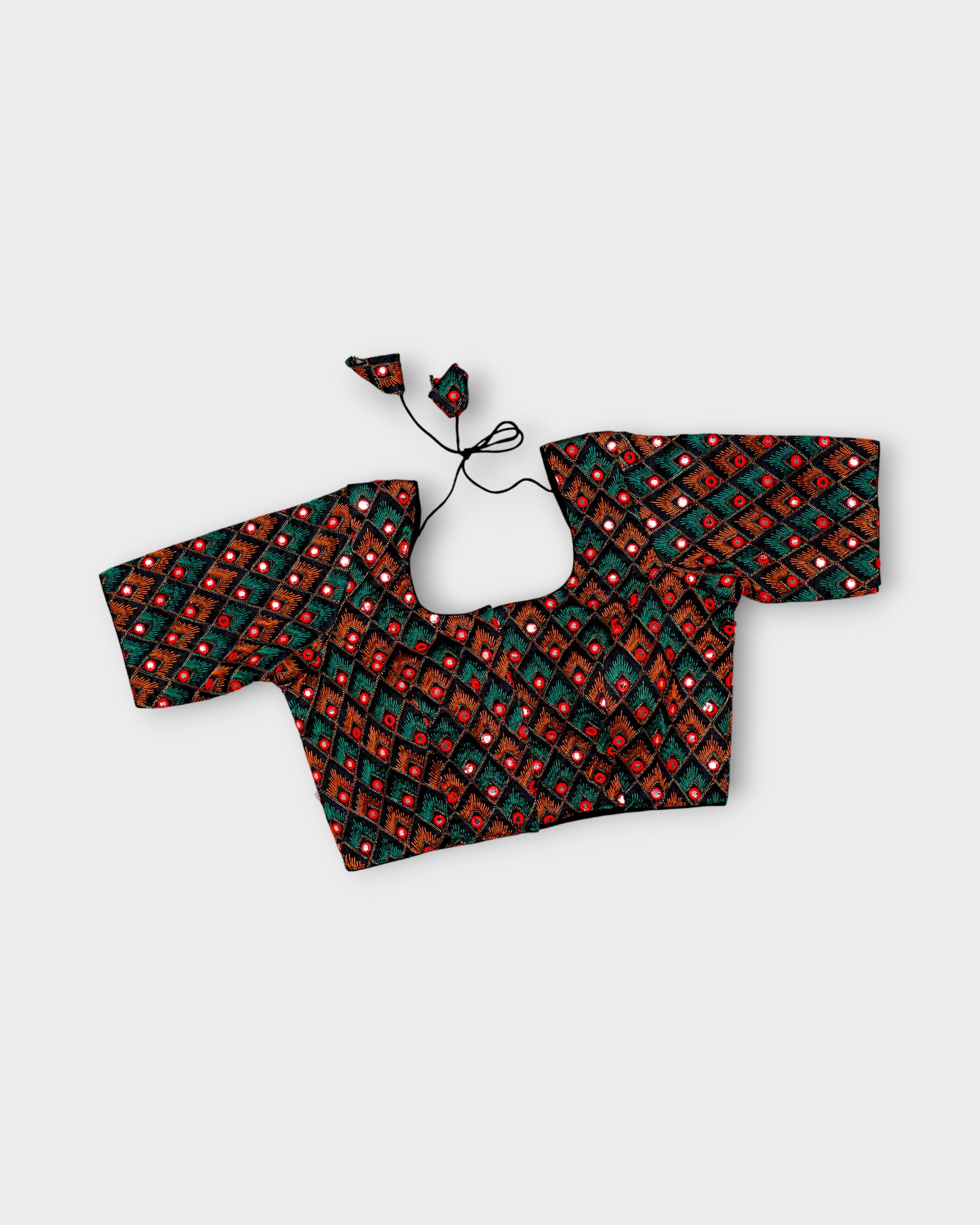 Raw Silk Modern Fit Readymade Blouse