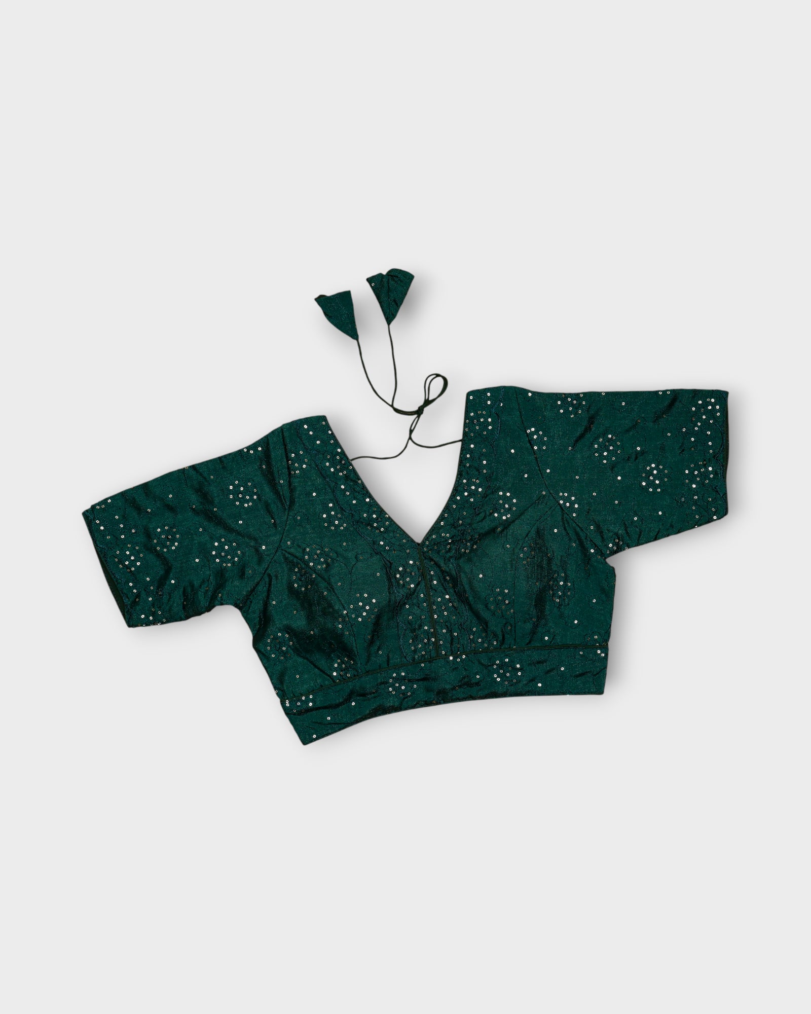 Silk Serenity Solid Color Readymade Blouse
