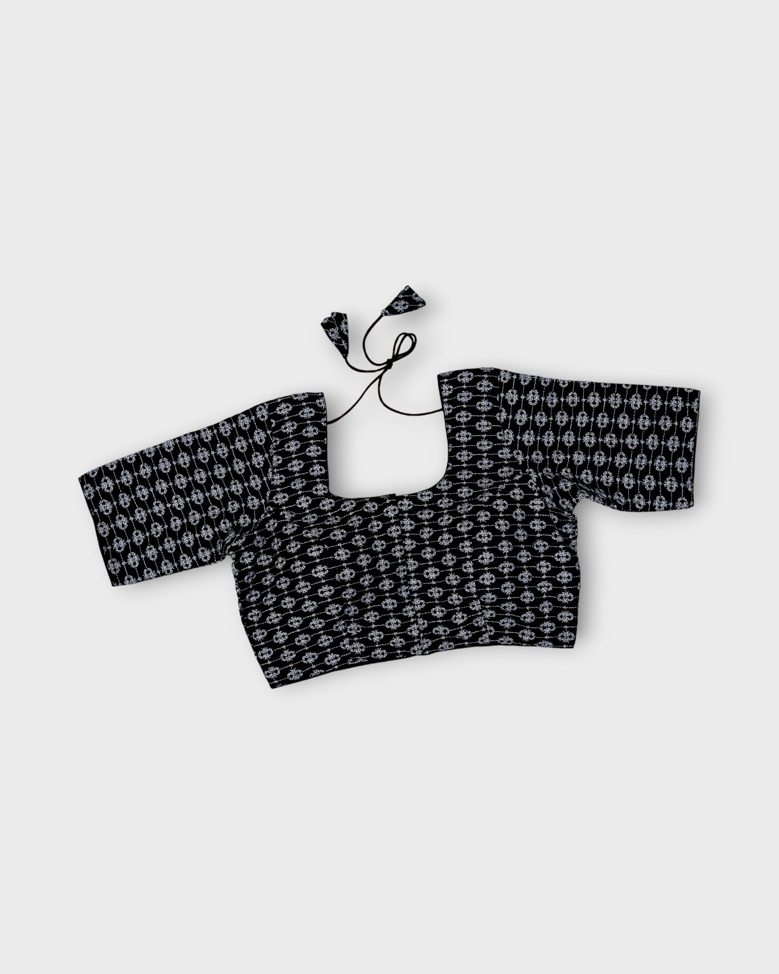 Cotton Back Design Readymade Blouse