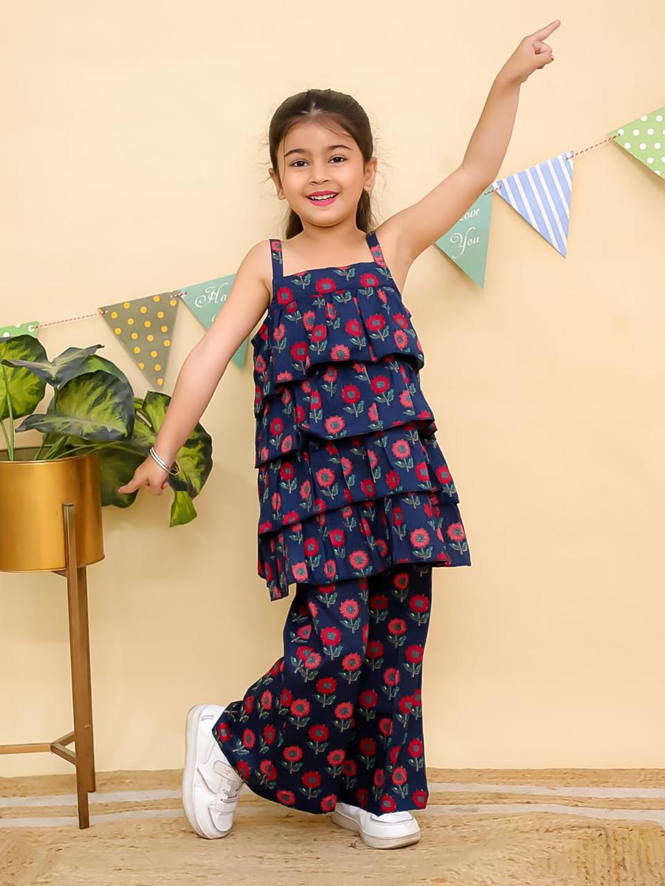 Floral Layered Dress