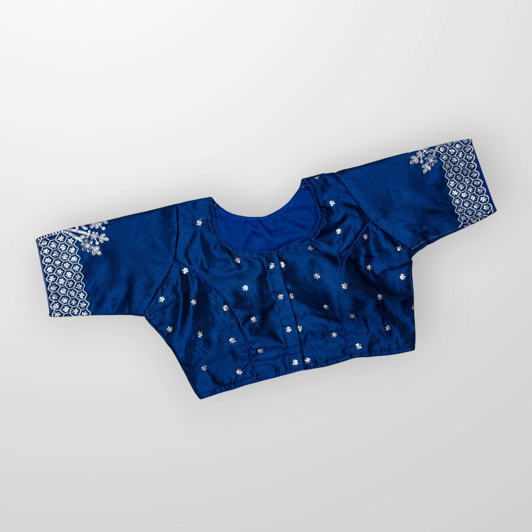 Sequined Phantom Silk Blouse