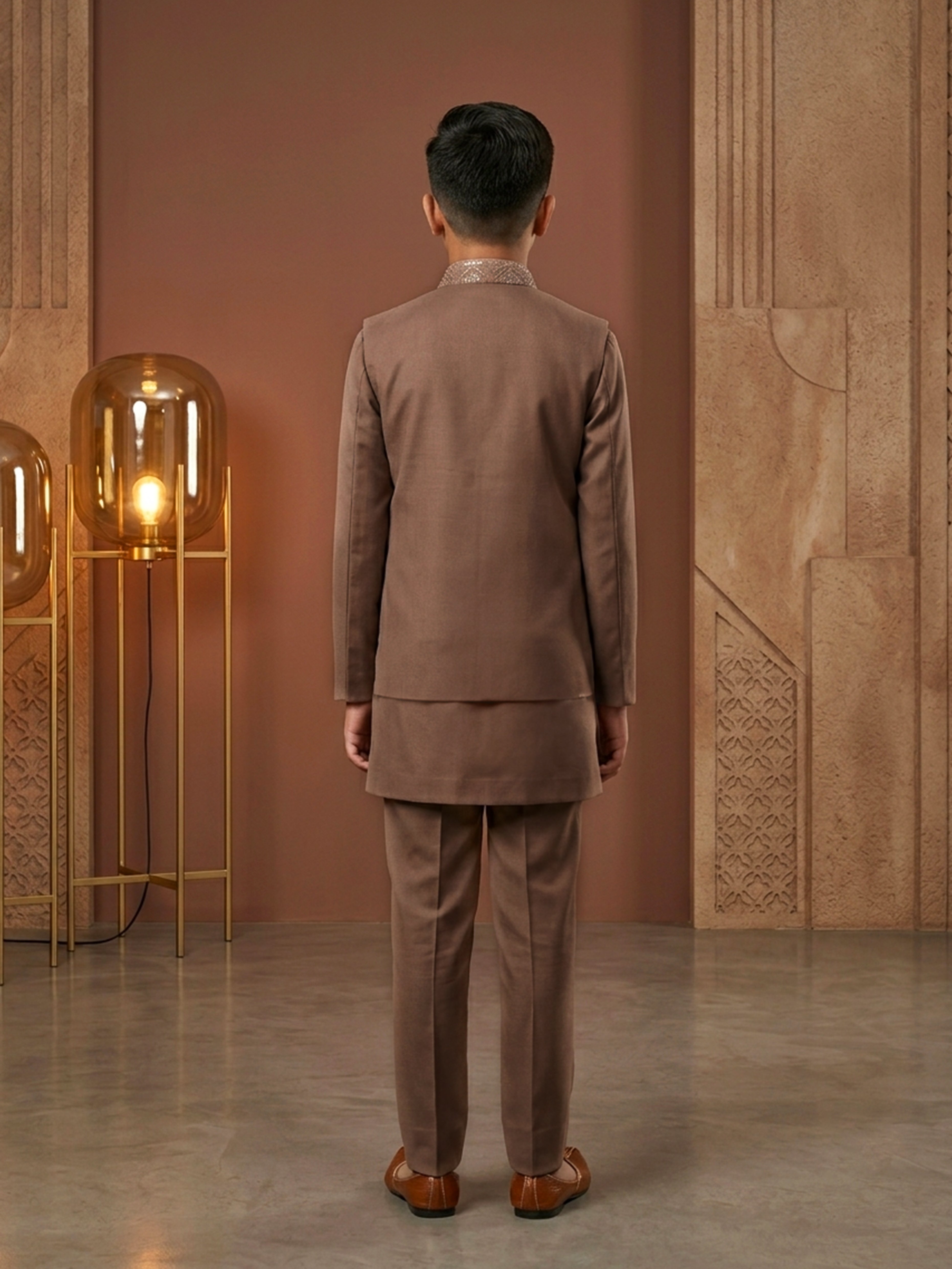 Unveil charm at your engagement in our Modi Suits