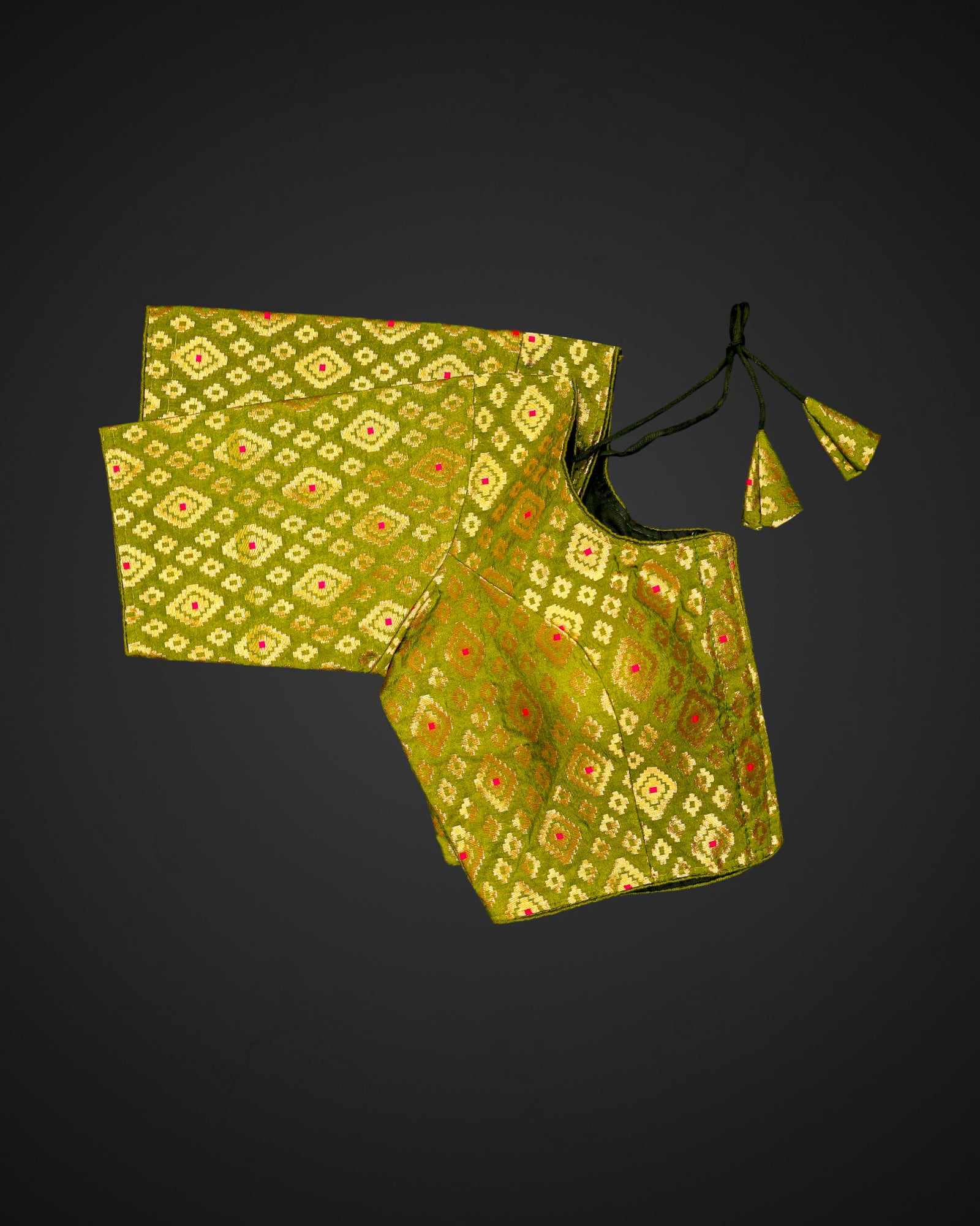 Banaras Jacquard Silk Readymade Blouse