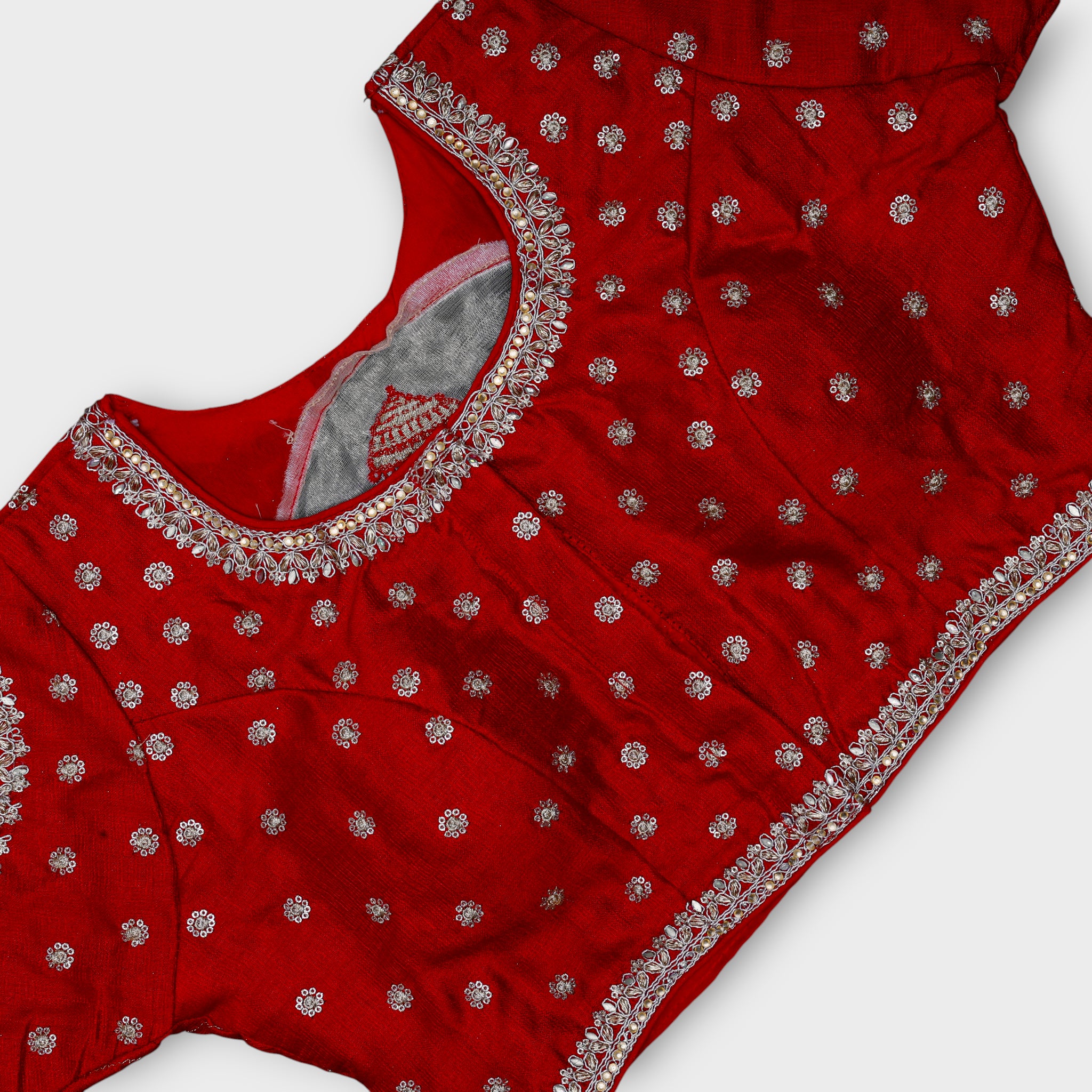 Phantom Silk U Neck Readymade Blouse