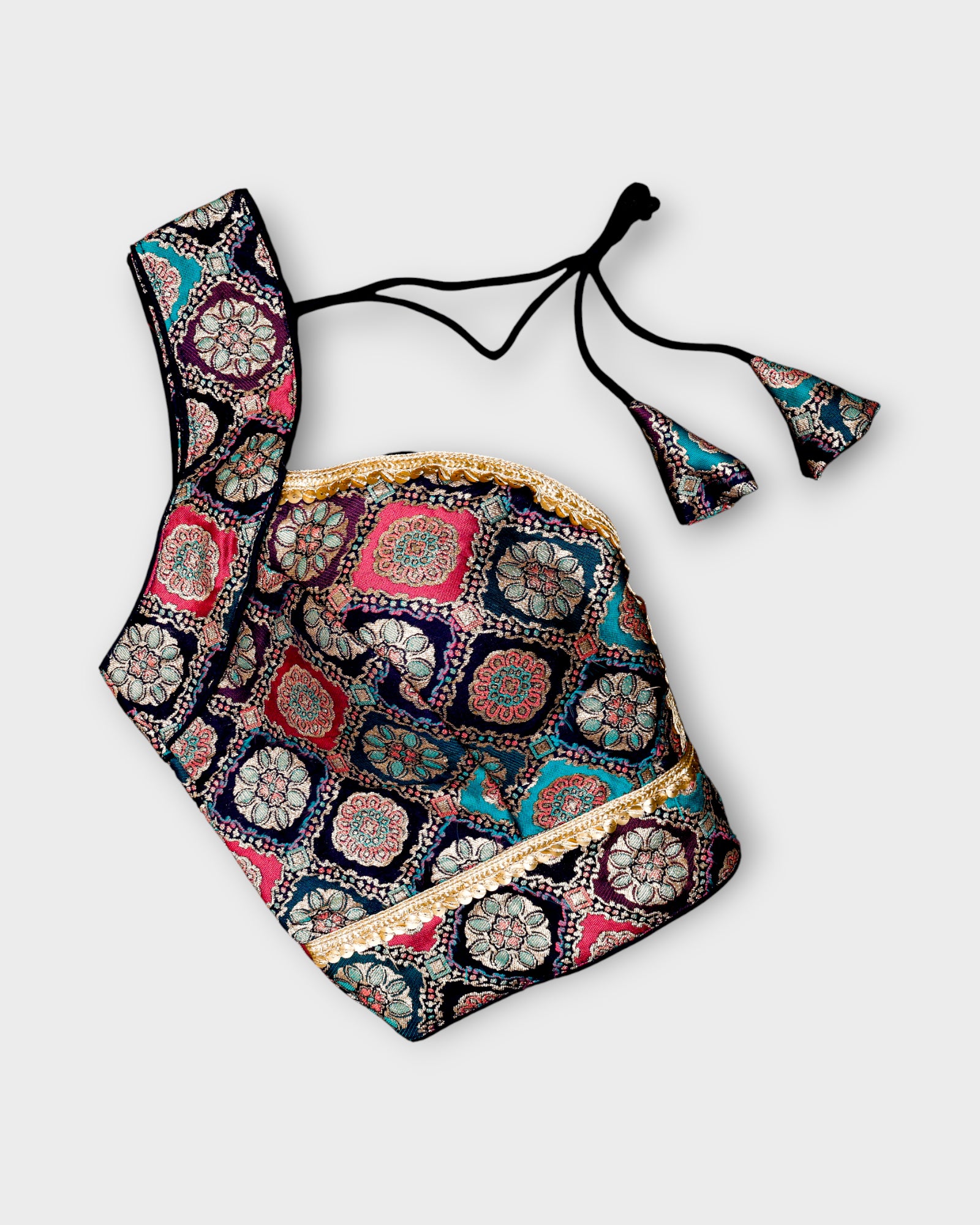 Jacquard Woven Readymade Blouse