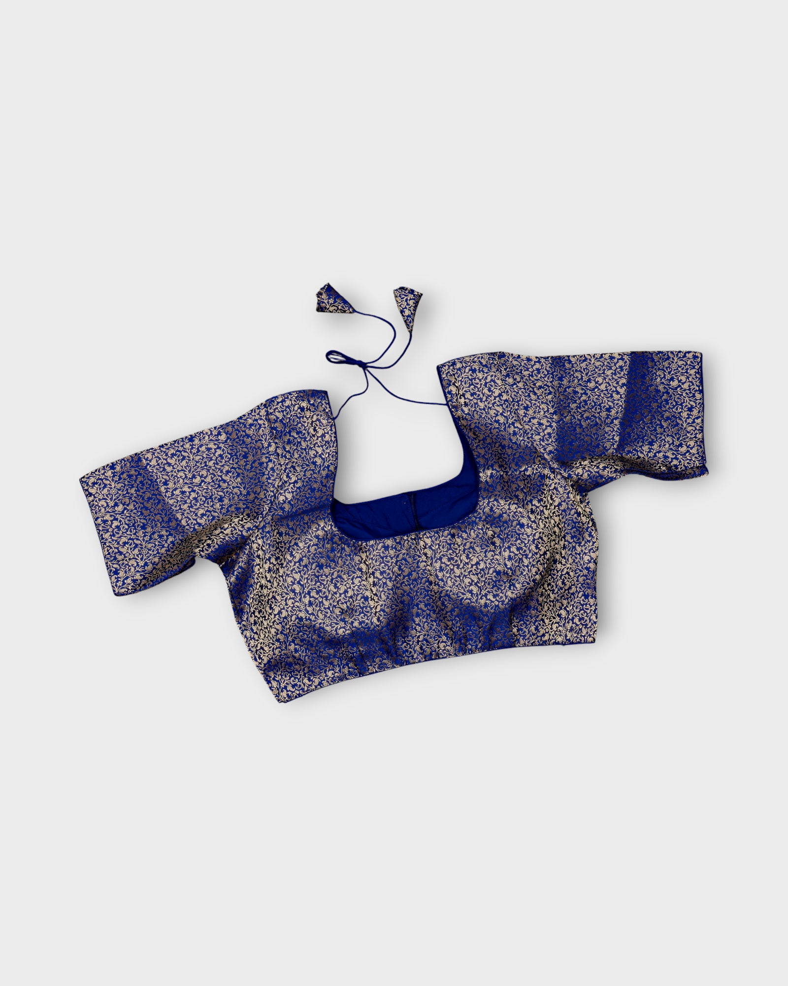 Banarasi Silk Back Design Readymade Blouse