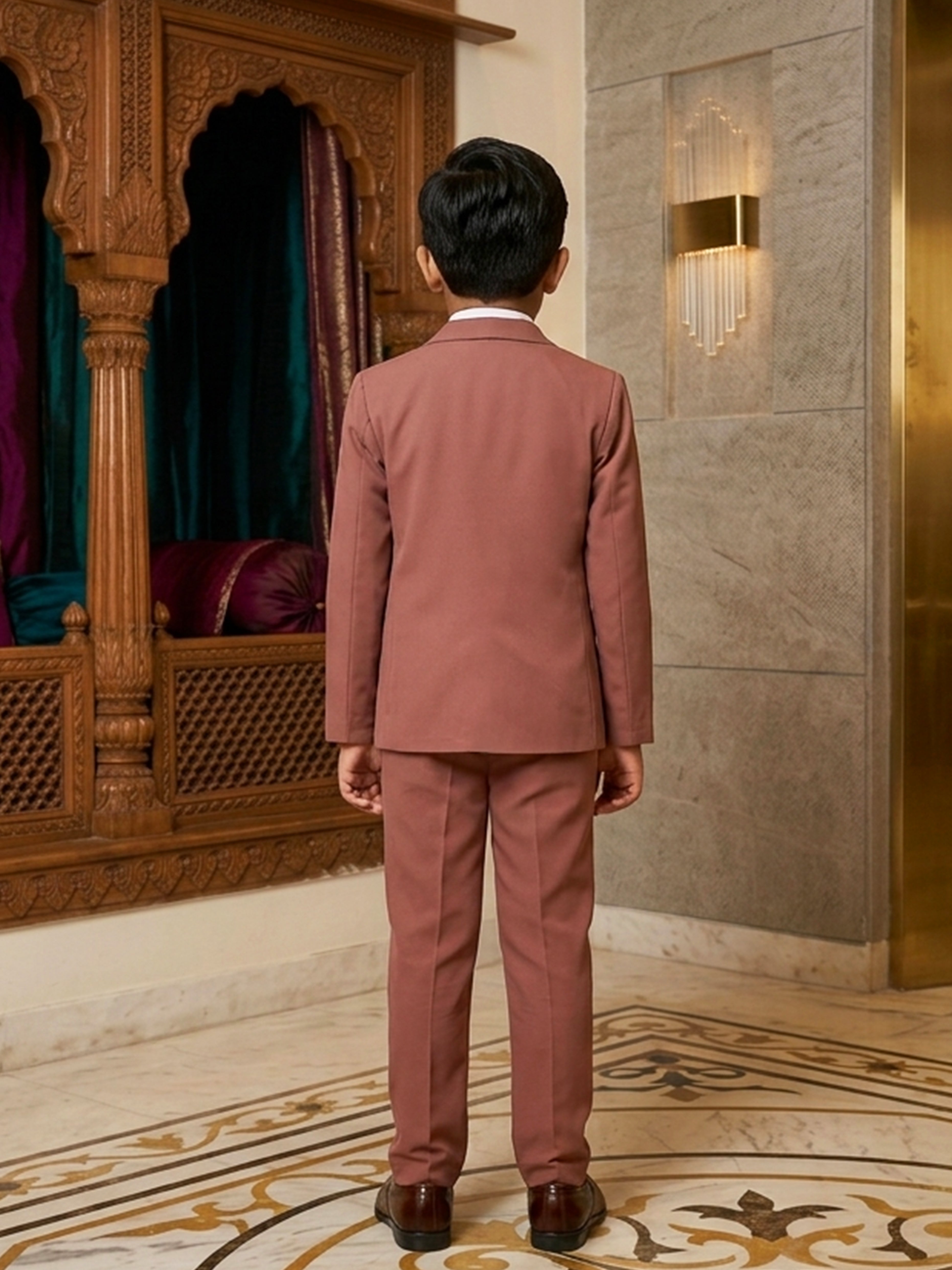 Experience Tradition with Stylish Sequined Suit Pants