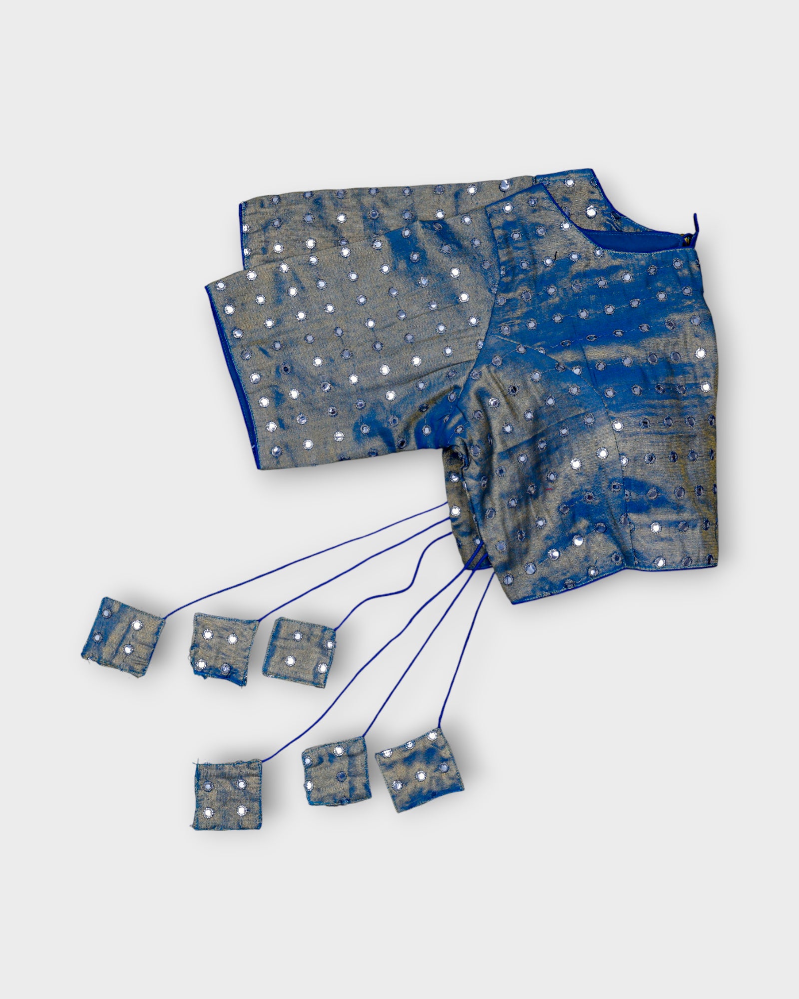 Tissue Modern Cutout Readymade Blouse