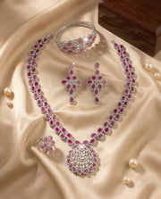 Radiant Rose Necklace Set