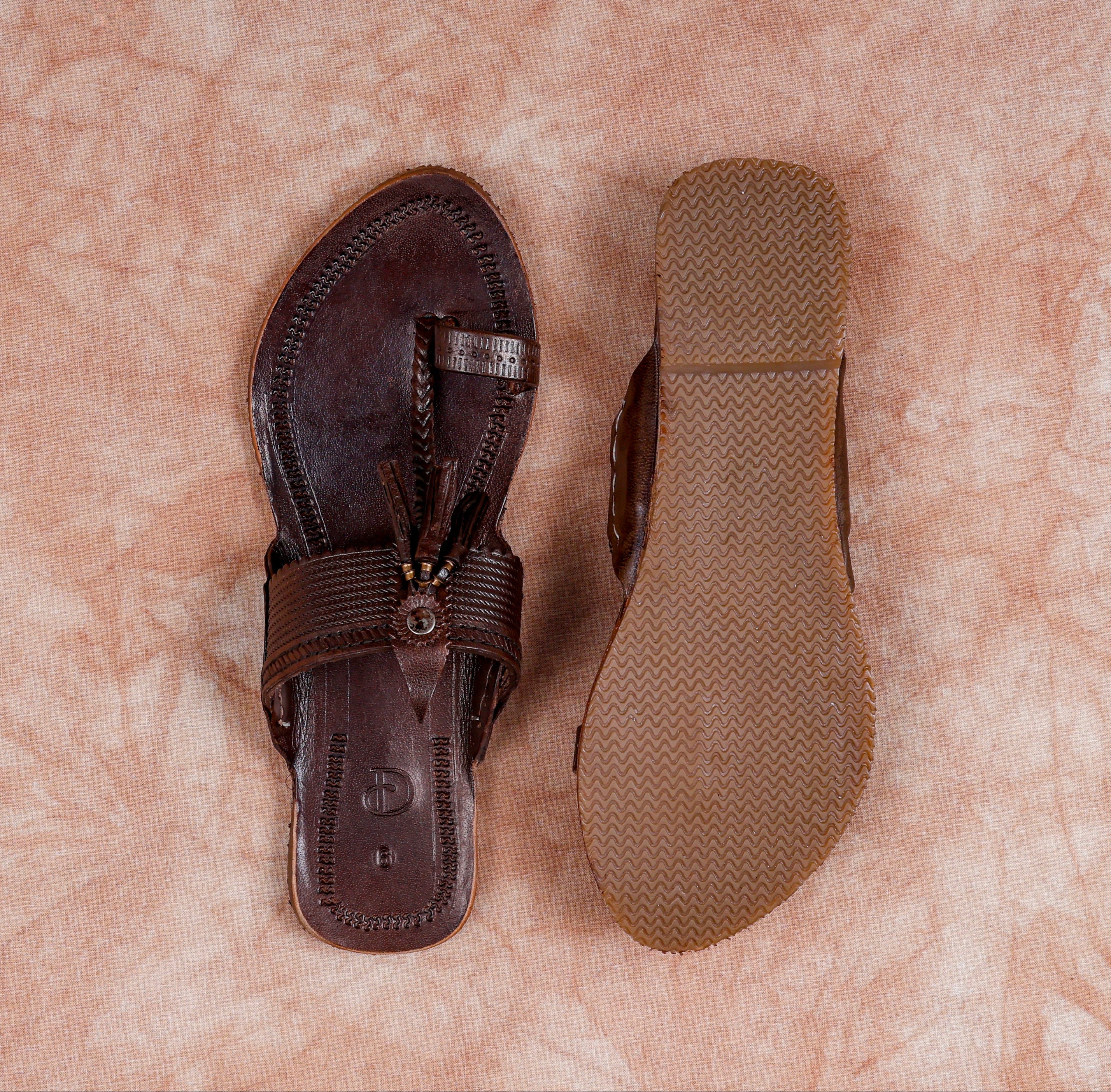 Brown Premium Kolhapuri Chappal