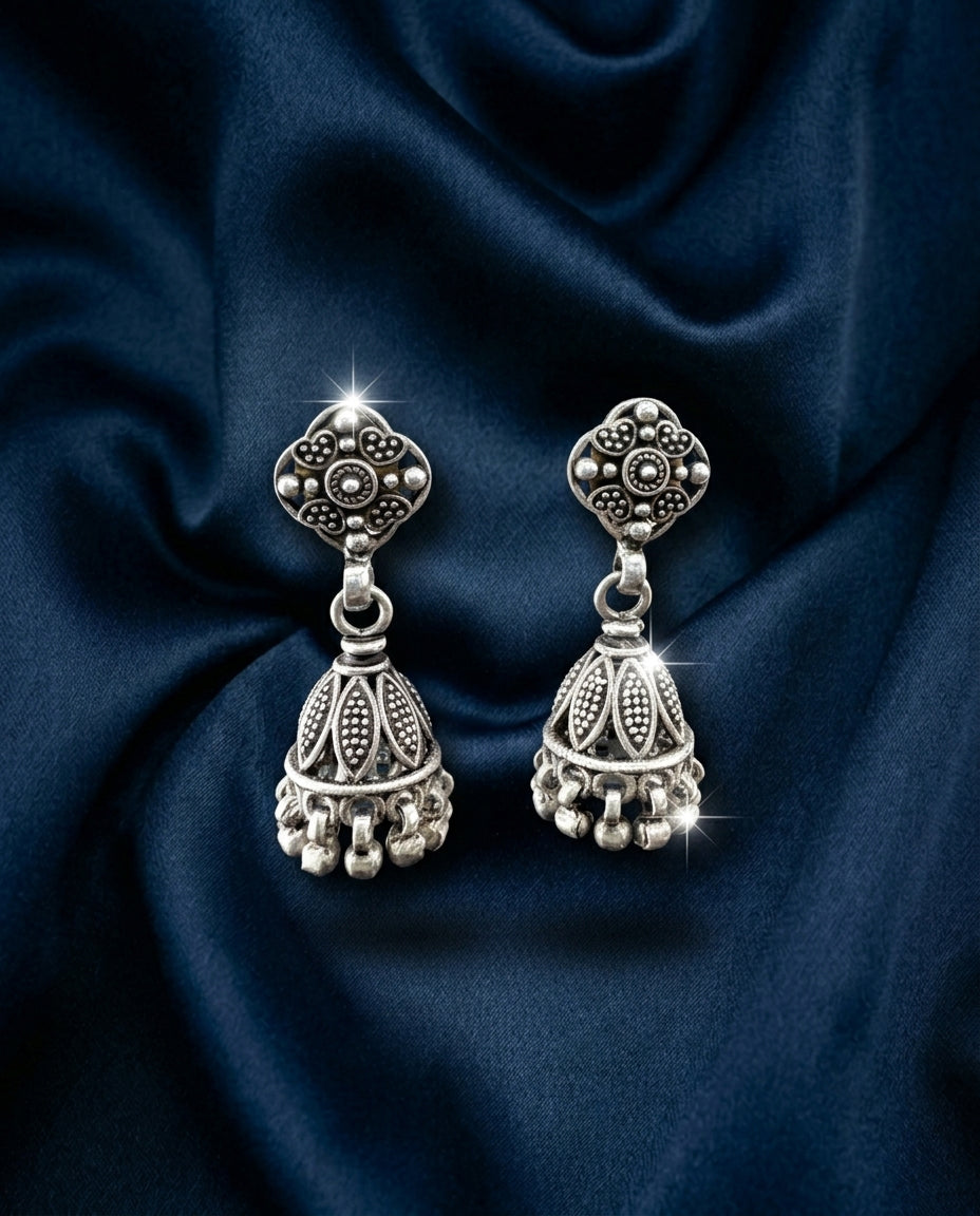 Scent of Silver Jhumkas