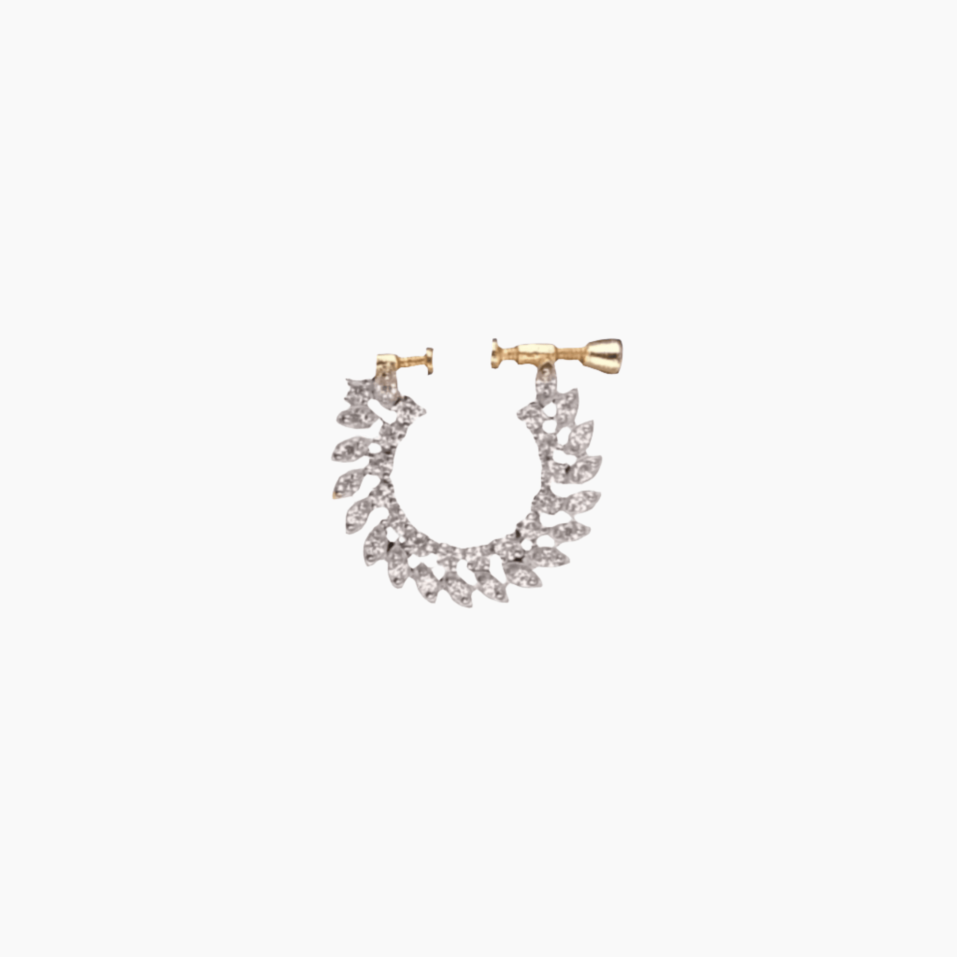 Dazzling Diamond Nose Ring - Dyulokha