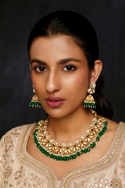 Elegant Moissanite Necklace Set