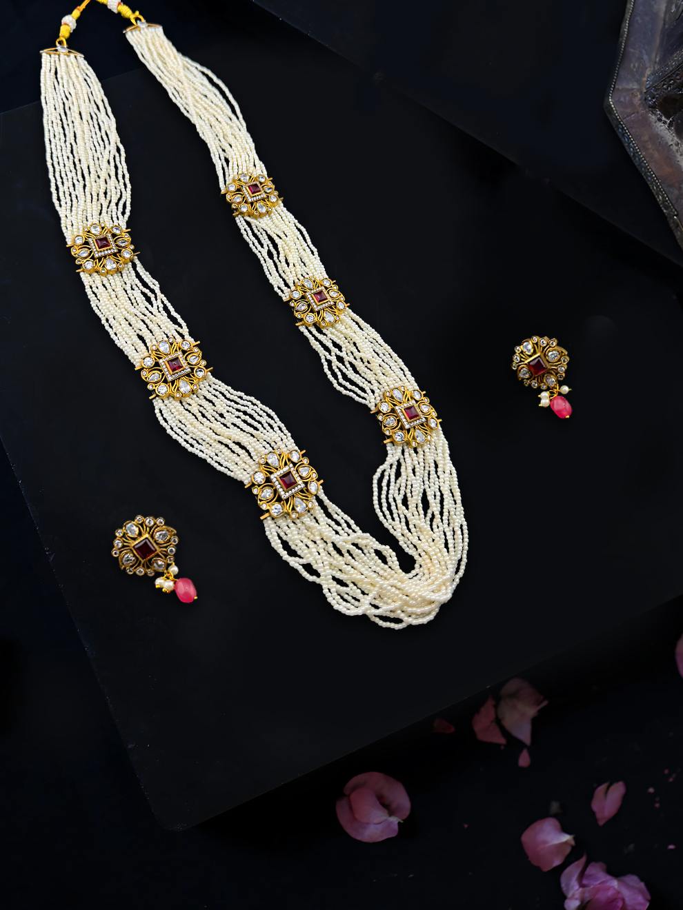 Multi-Layered Pearl Haram Set