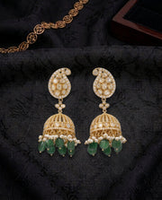 Lab-Created Moissanite Earrings