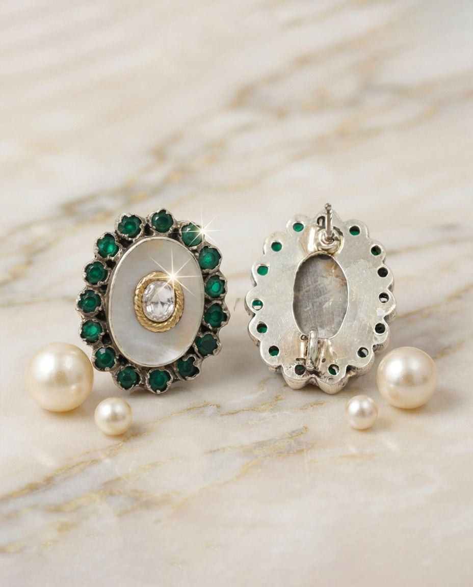 Luminous Mother of Pearl Earrings