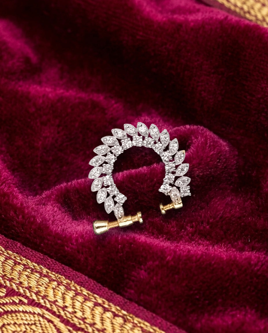 Dazzling Diamond Nose Ring